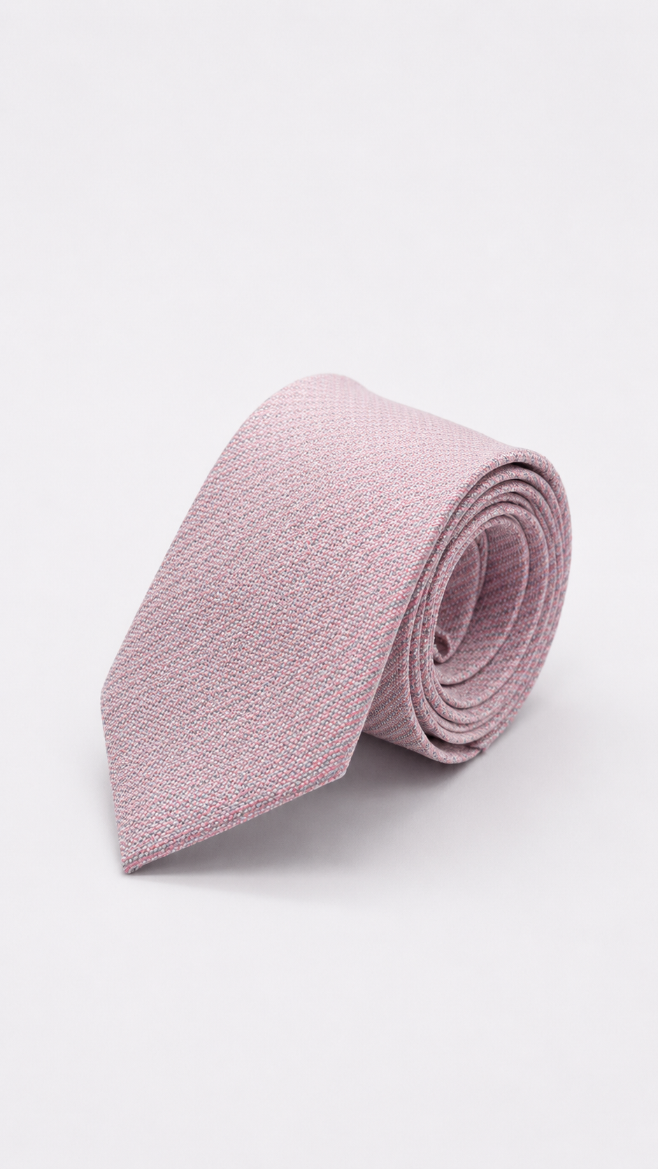 Gravata Regular Rosa Pastel