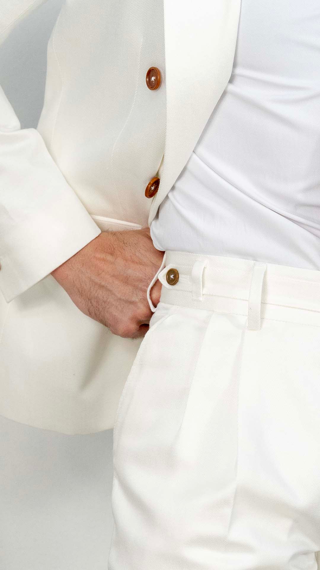 Fato de Trespasse Branco