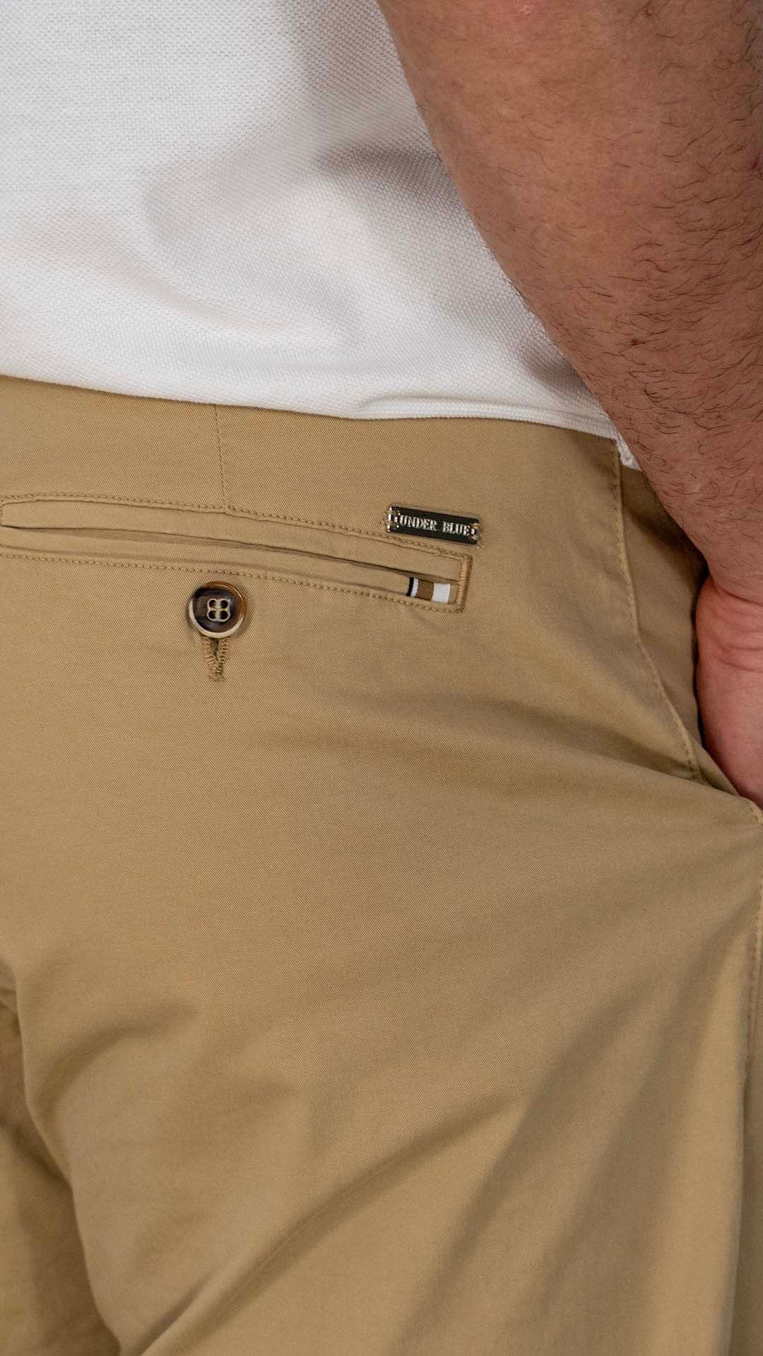 Calças Chino Camel