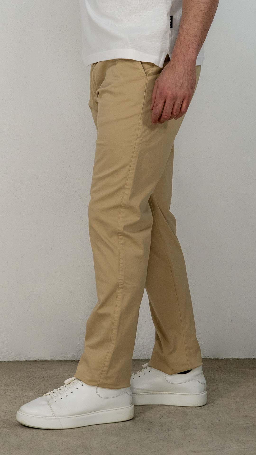 Calças Chino Camel