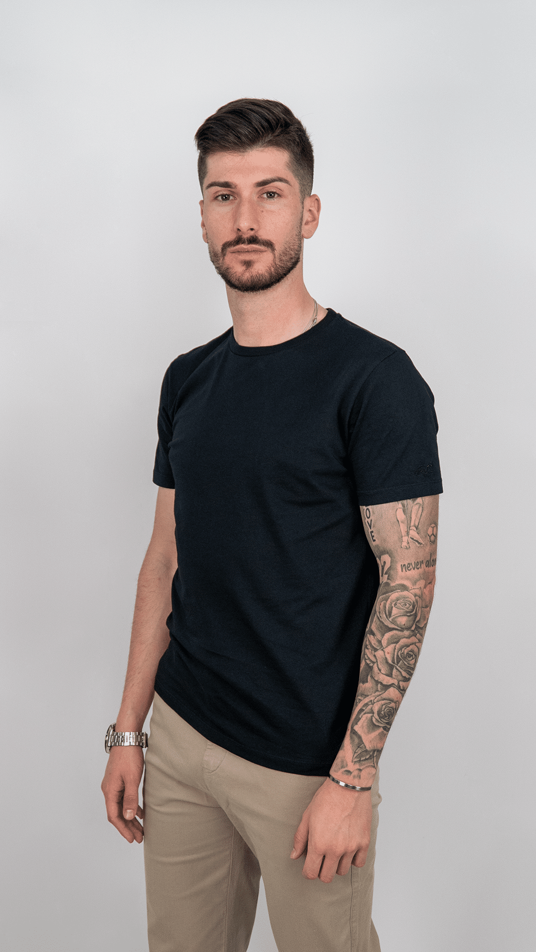 T-shirt Básica Preta