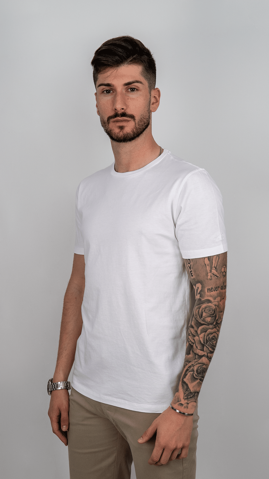 T-shirt Básica Branca