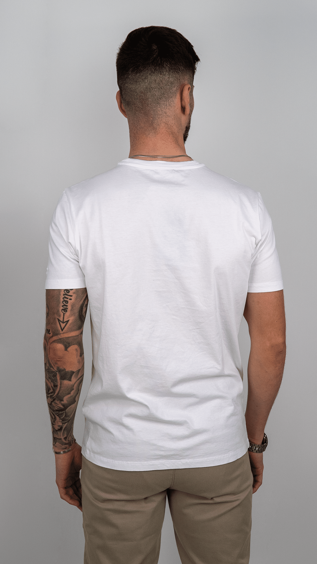 T-shirt Básica Branca