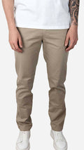 Calça de sarja bege