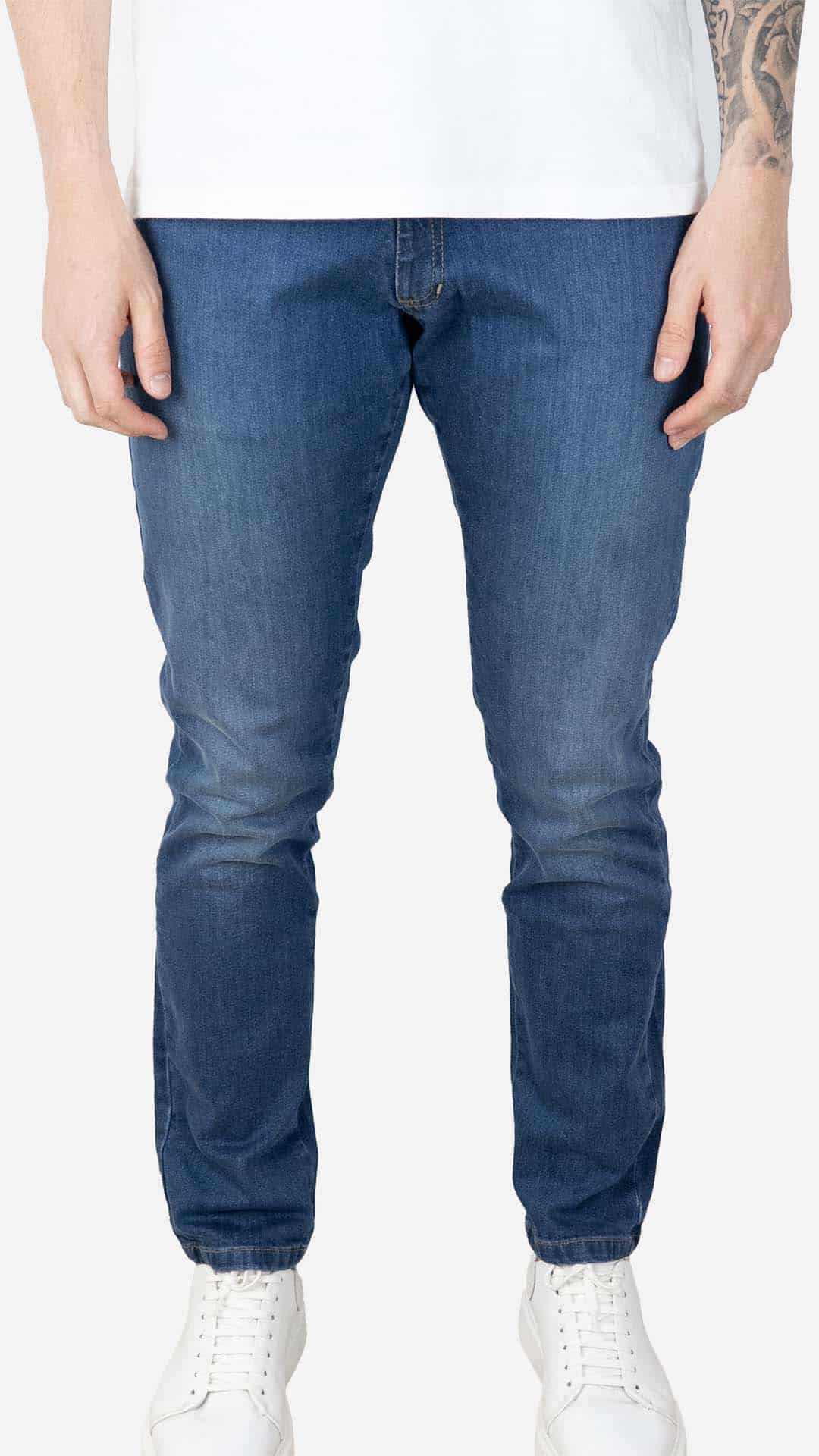 Calça de Ganga Azul Claro