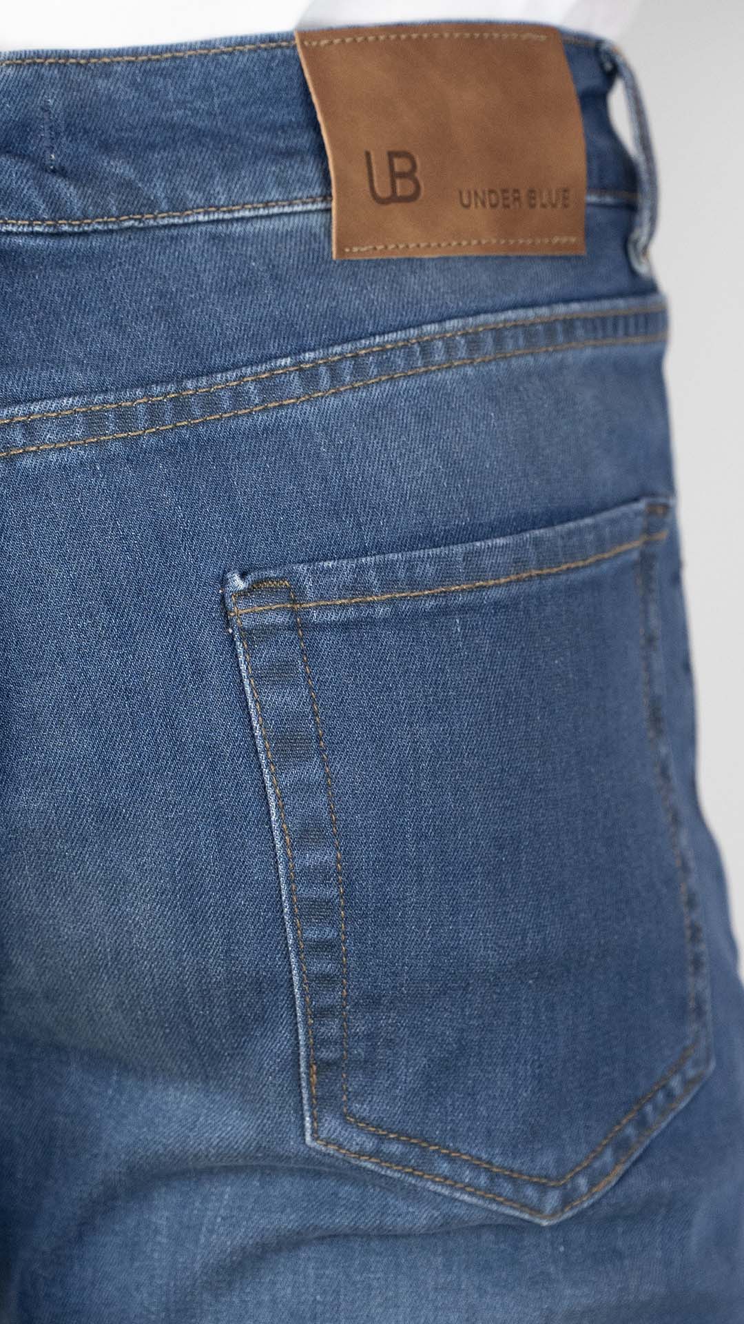 Calça de Ganga Azul Claro