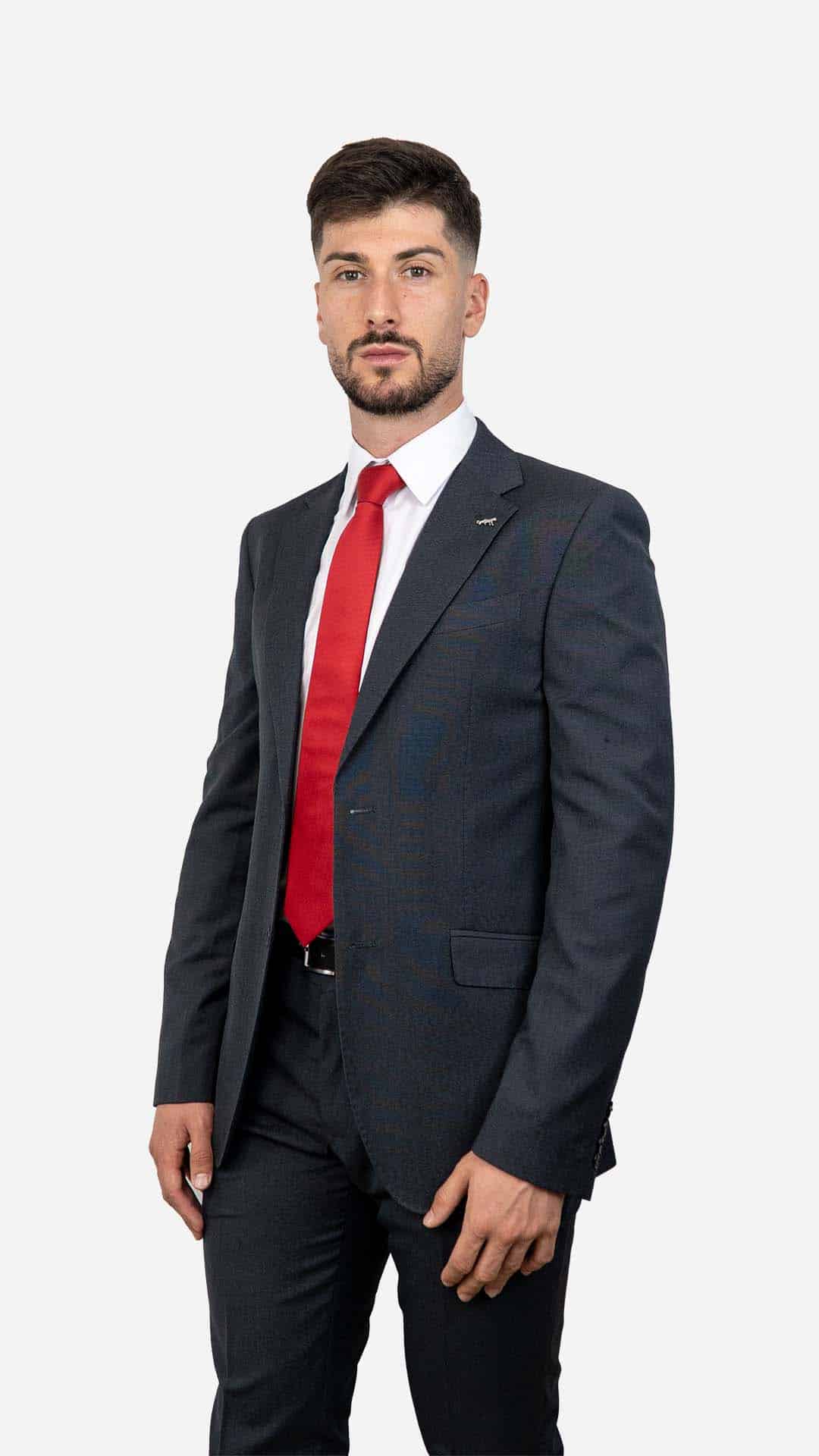 Fato Extra Slimfit Dkgrey