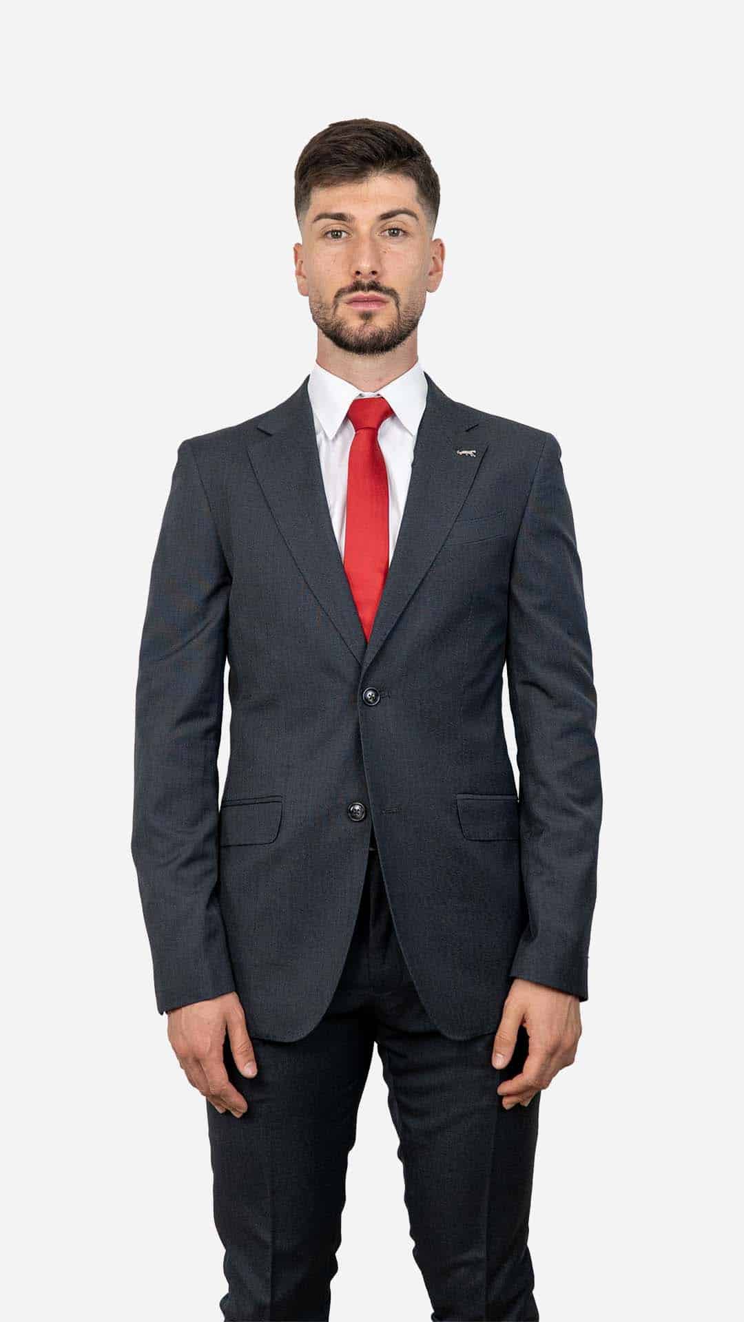 Fato Extra Slimfit Dkgrey