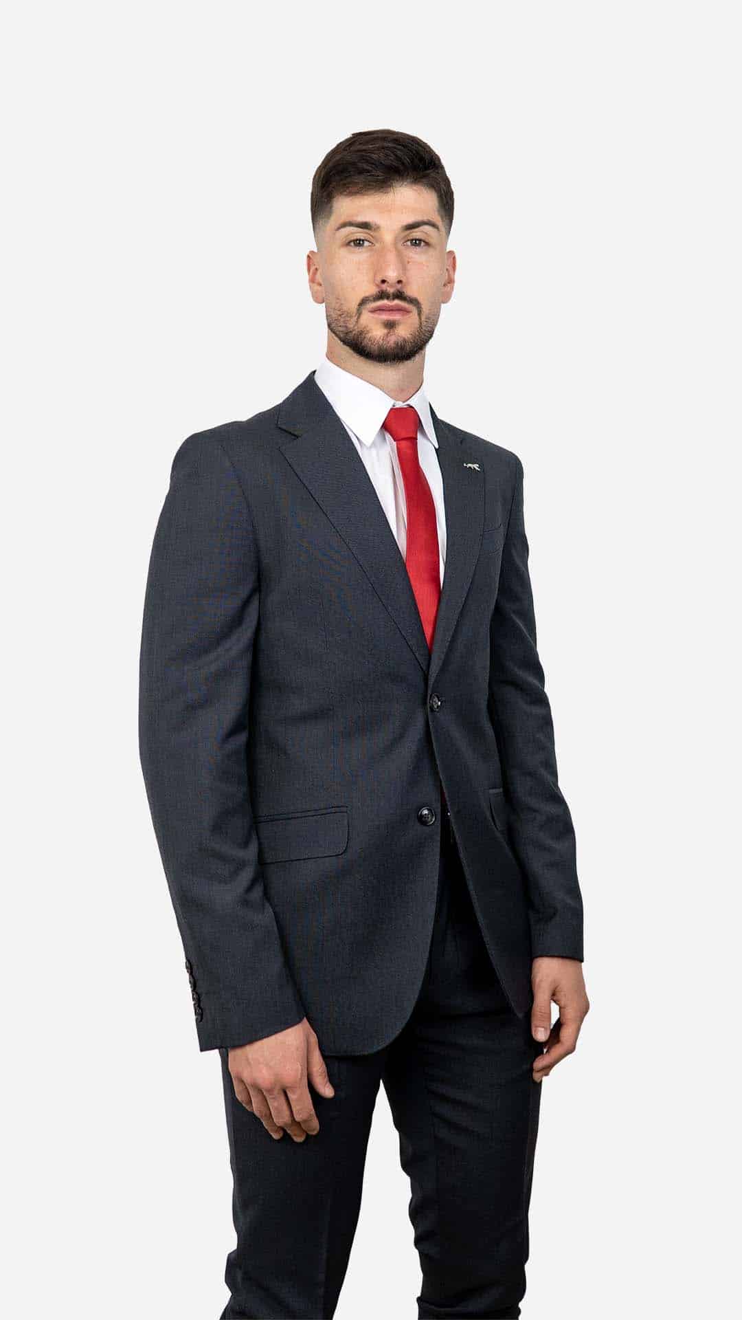 Fato Extra Slimfit Dkgrey
