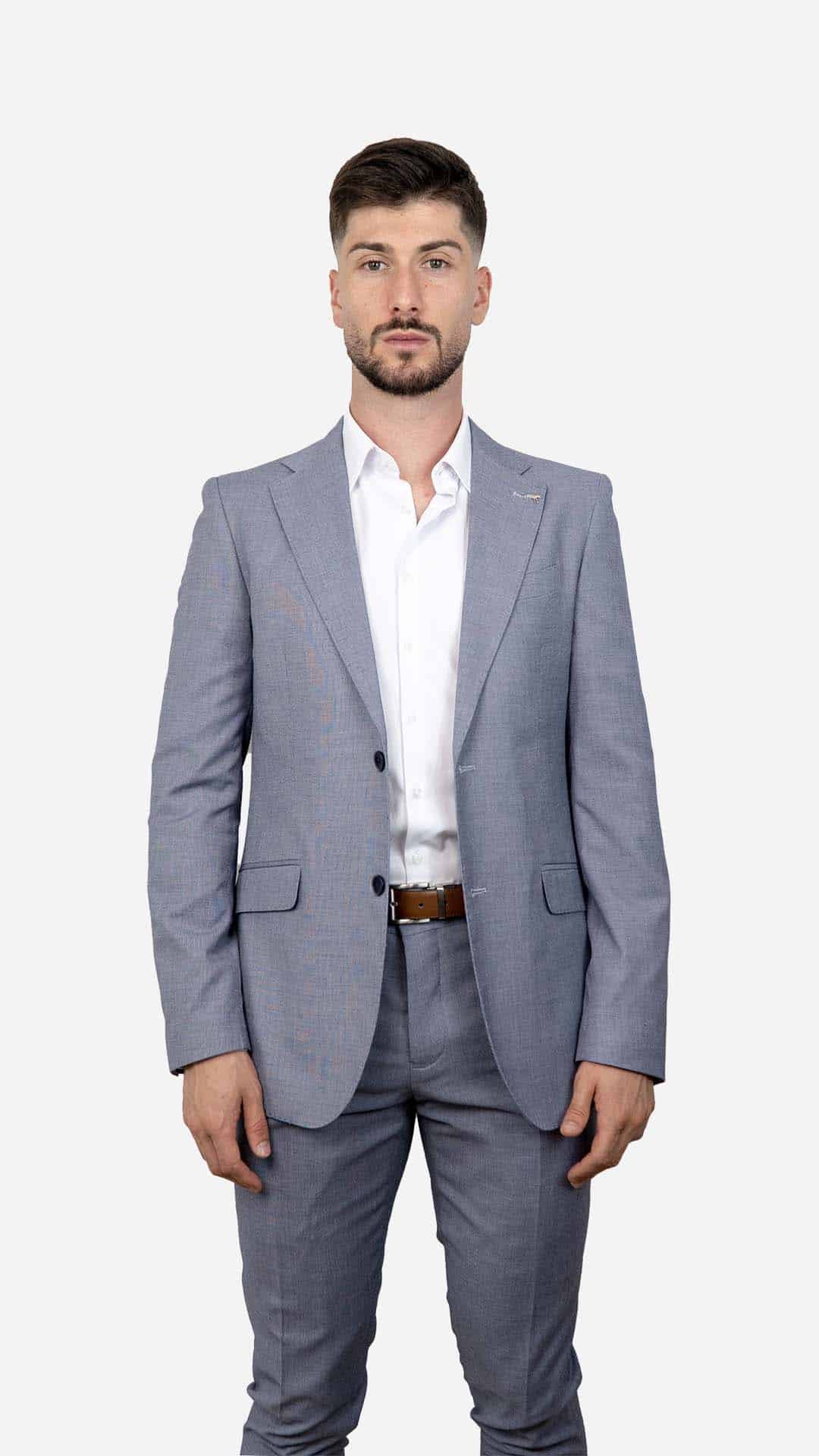 Fato Extra Slimfit Ltblue