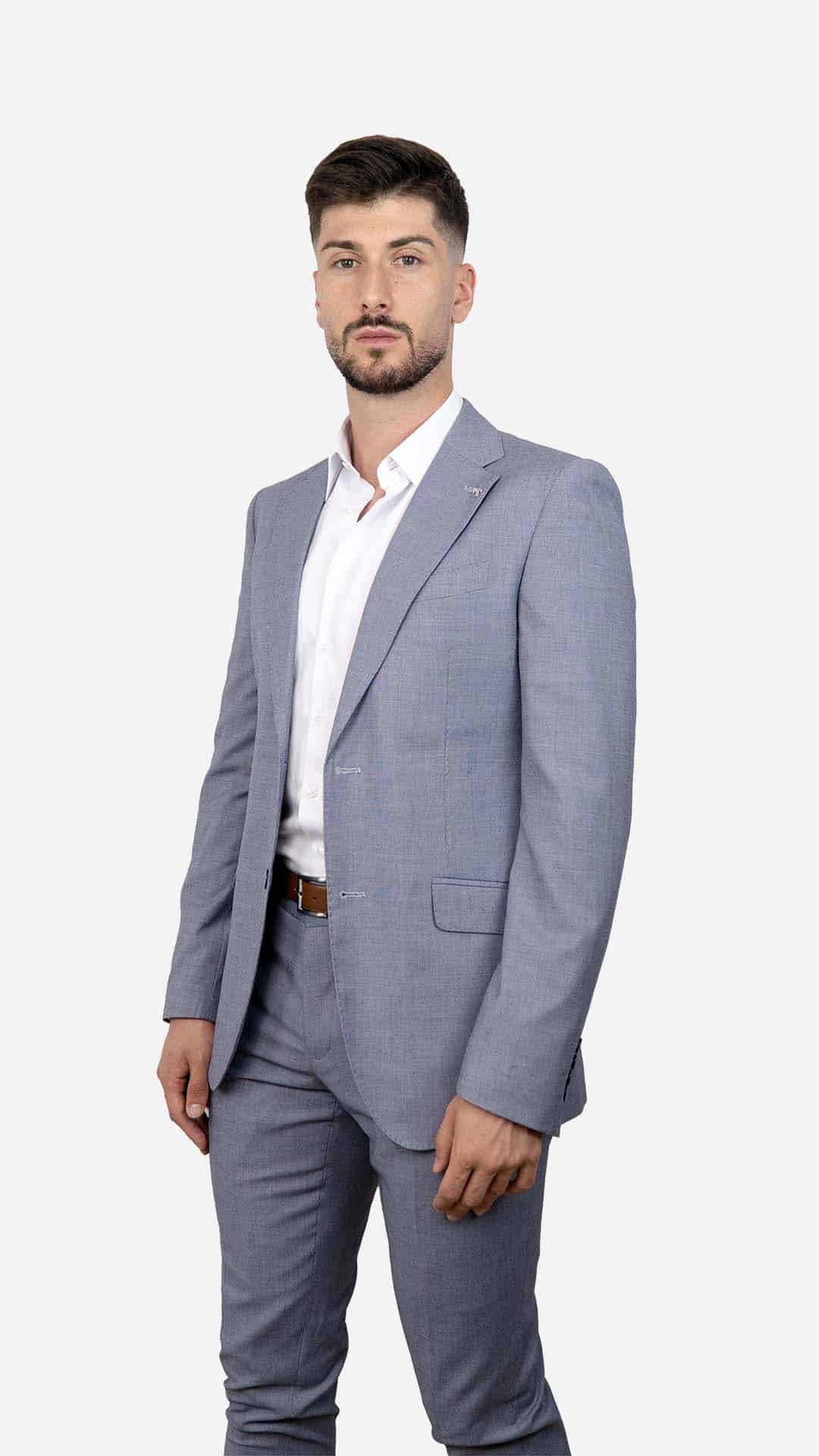 Fato Extra Slimfit Ltblue