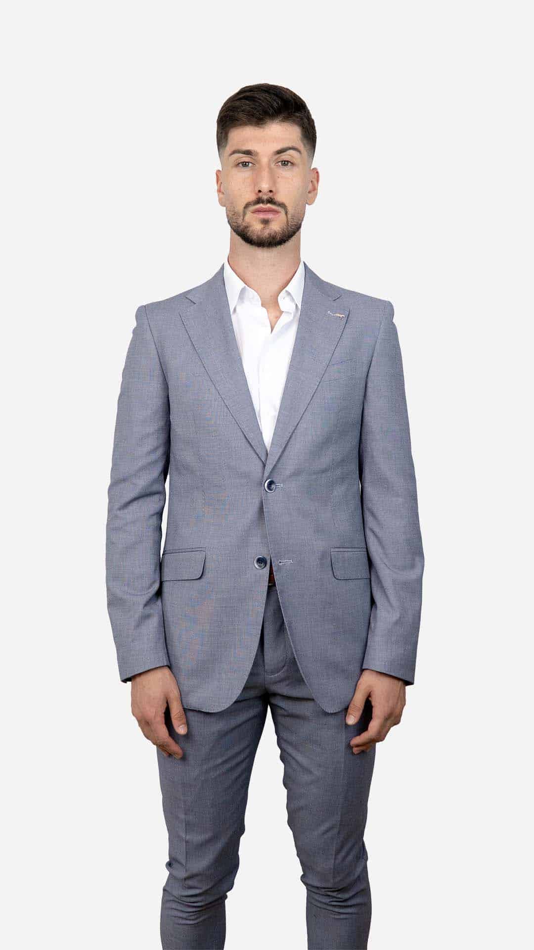 Fato Extra Slimfit Ltblue