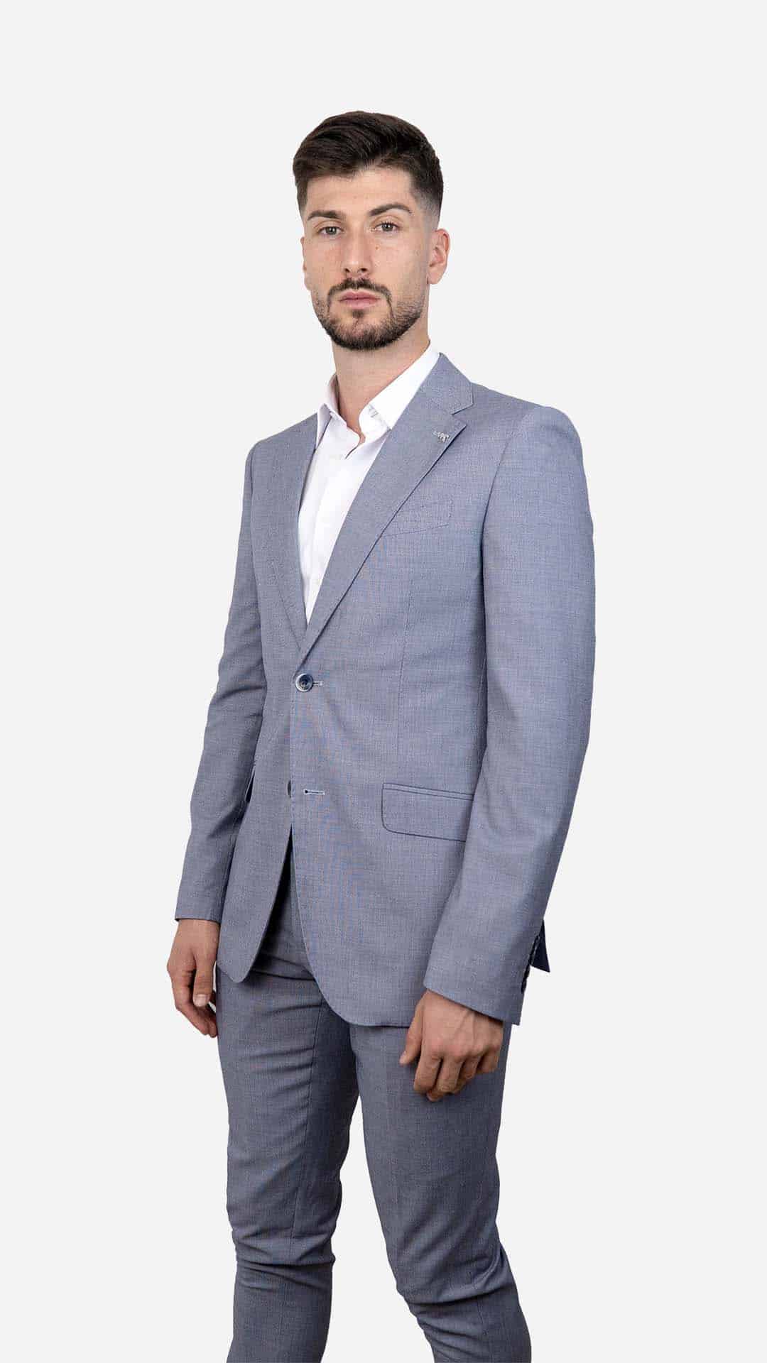 Fato Extra Slimfit Ltblue