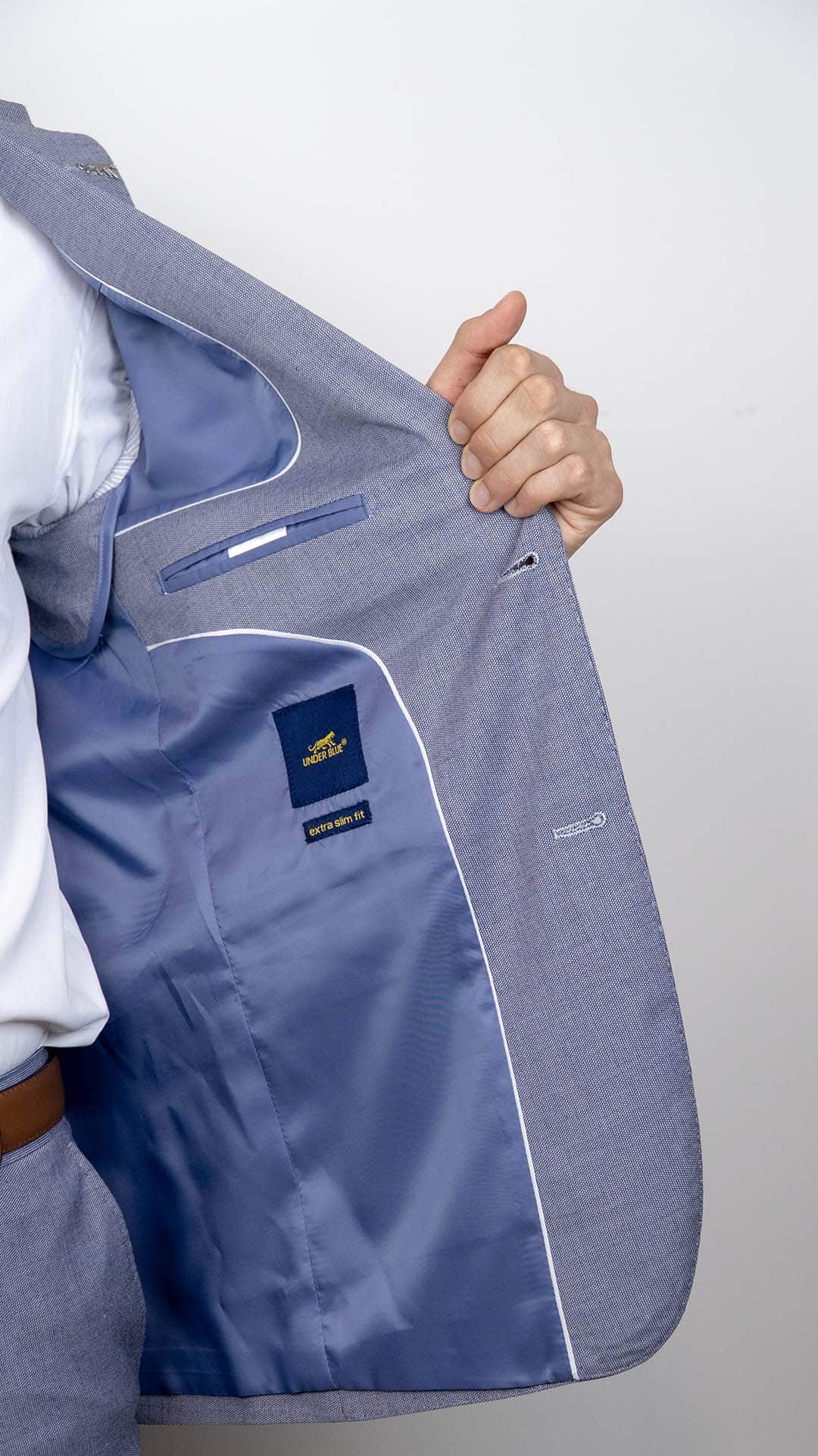 Fato Extra Slimfit Ltblue