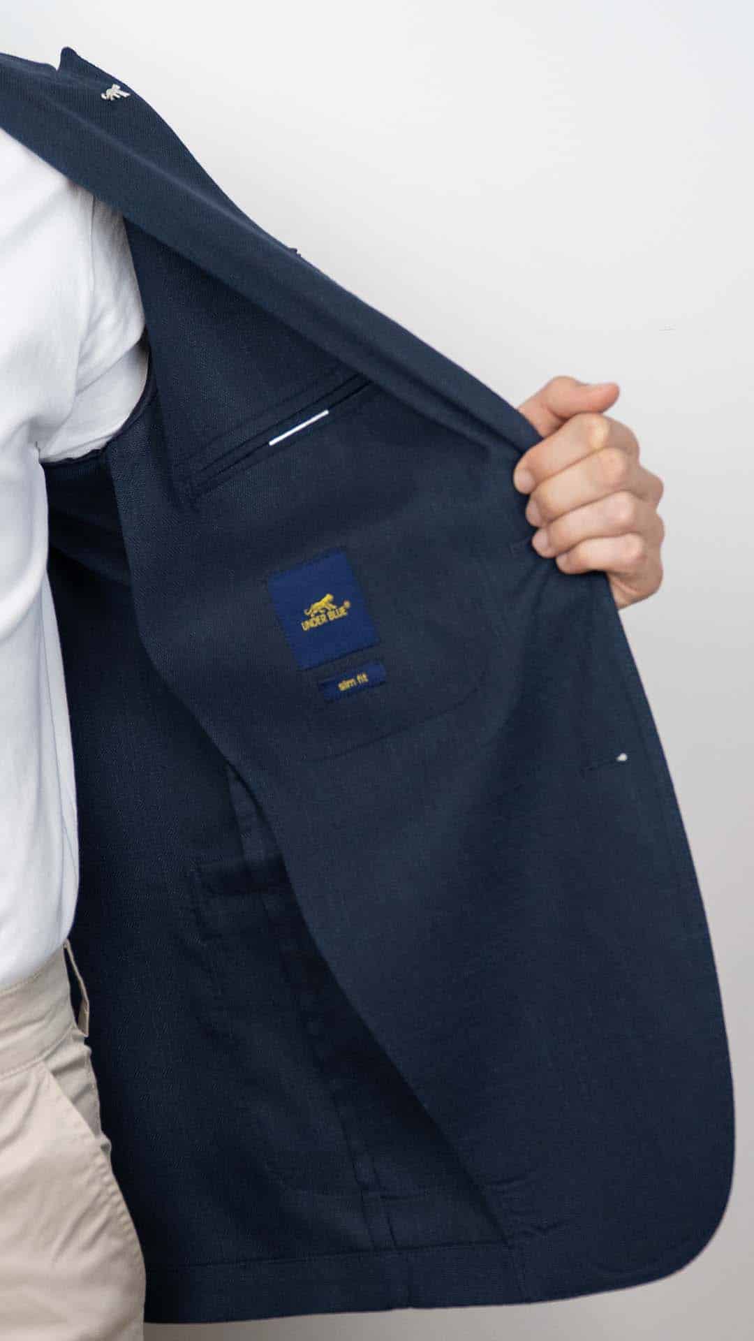 Blazer Básico Azul