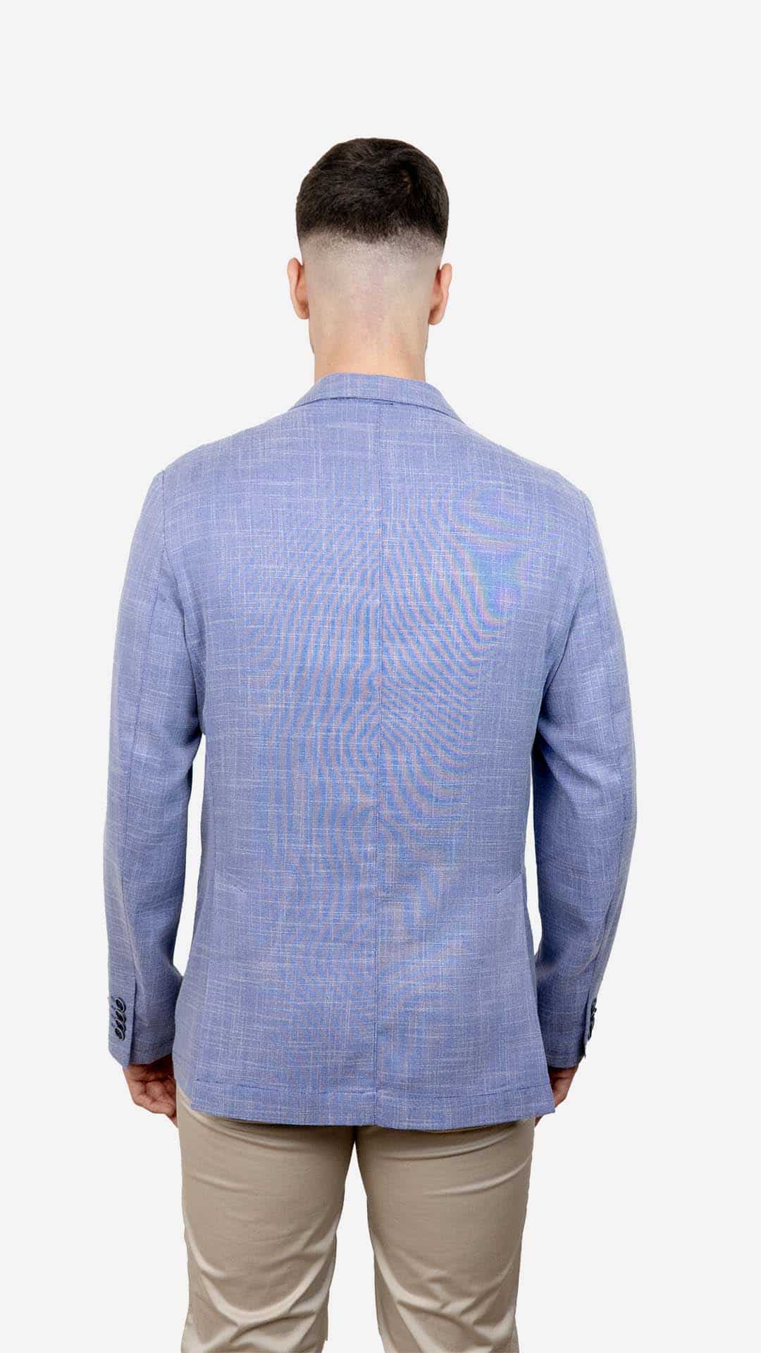 Blazer de Homem Básico Azul