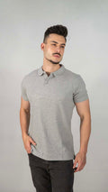 Polo Cinza Básico