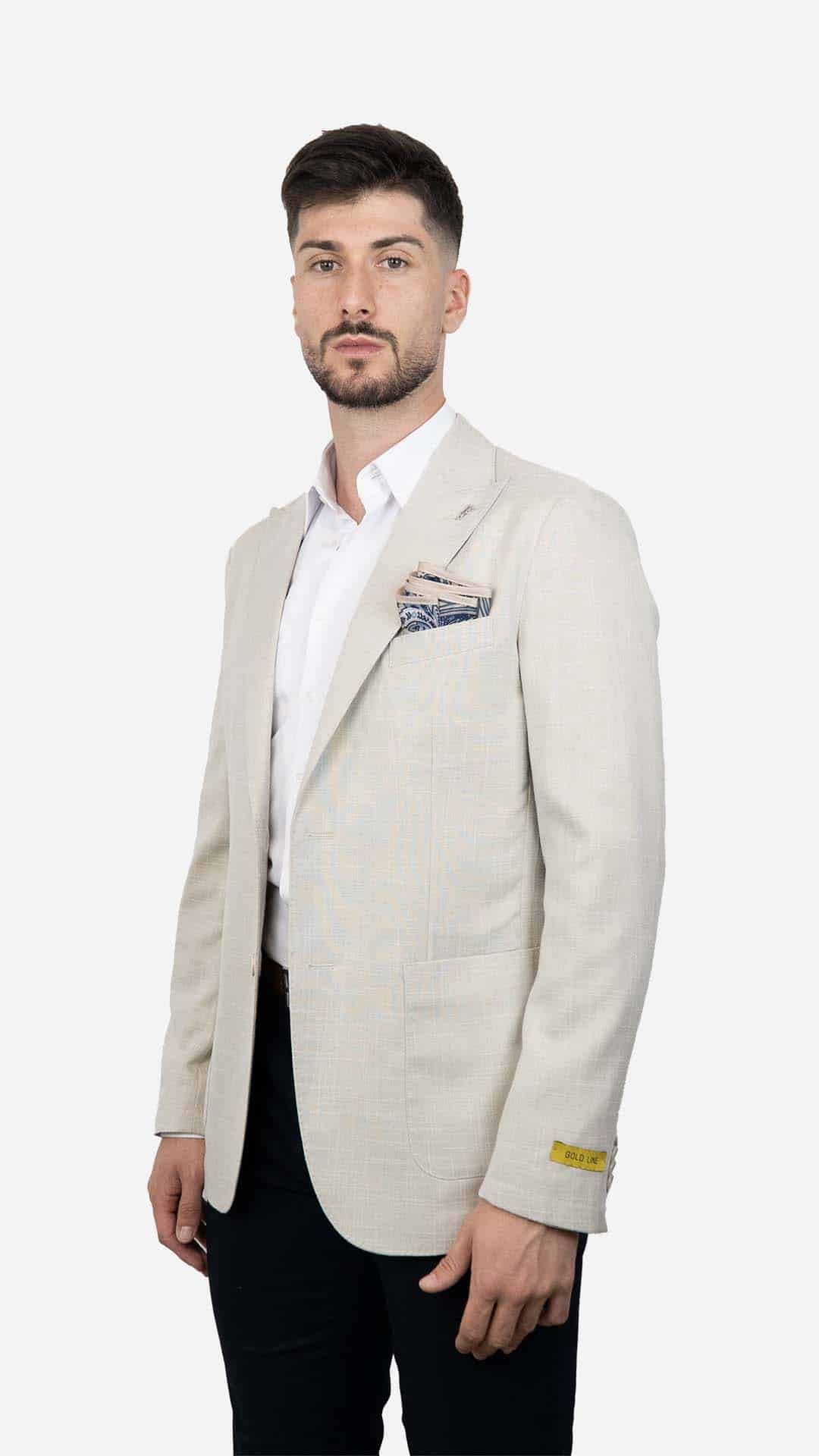 Blazer Básico Bege