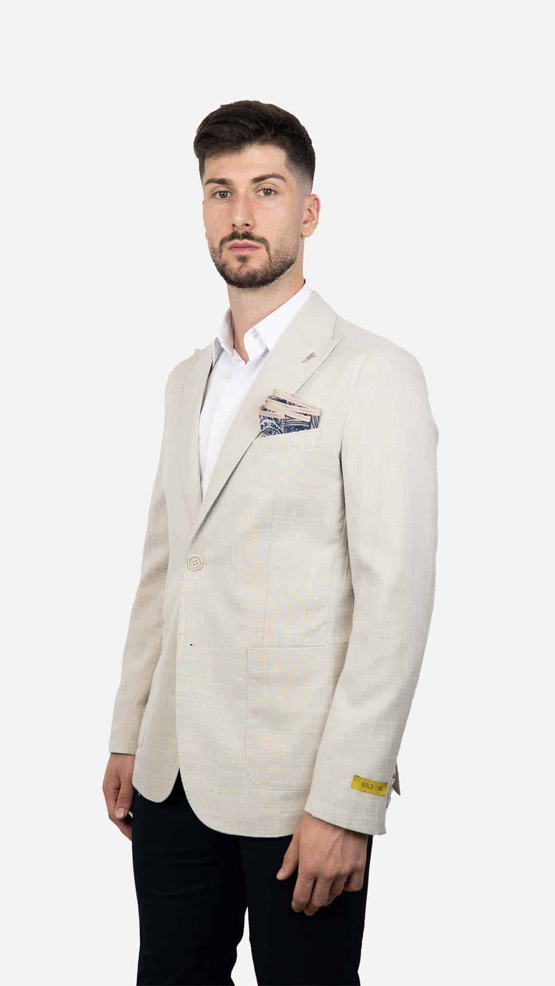 Blazer Básico Bege