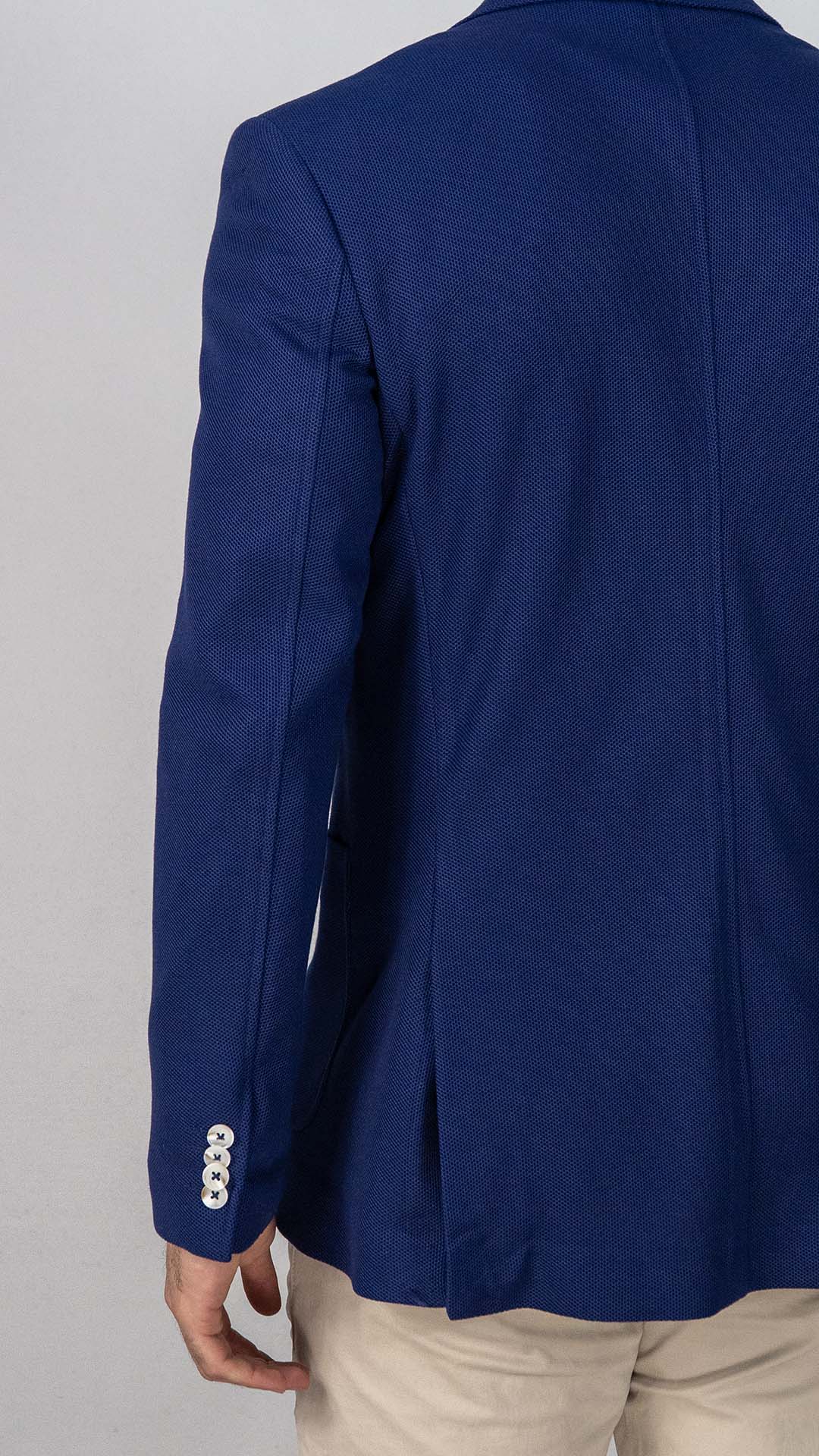 Blazer Azul com Lenço