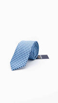 Gravata Skinny Tons de Azul