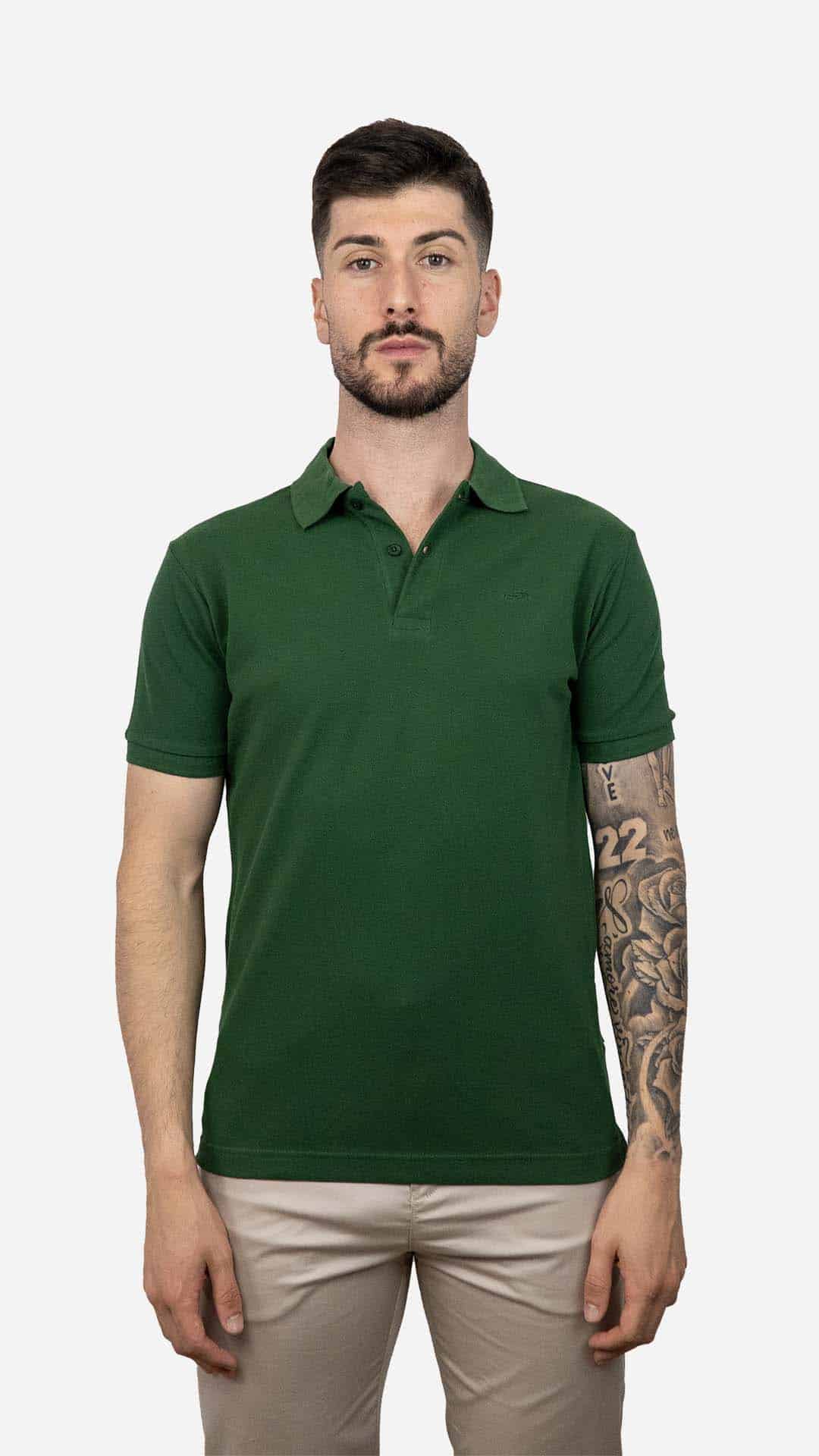 Pólo Básico Verde
