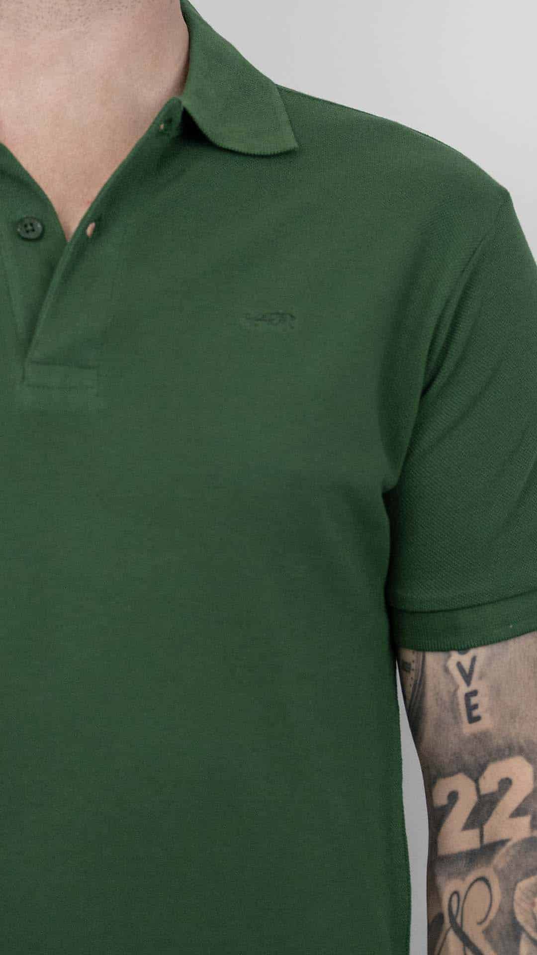 Pólo Básico Verde