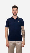 Pólo Stripe Navy