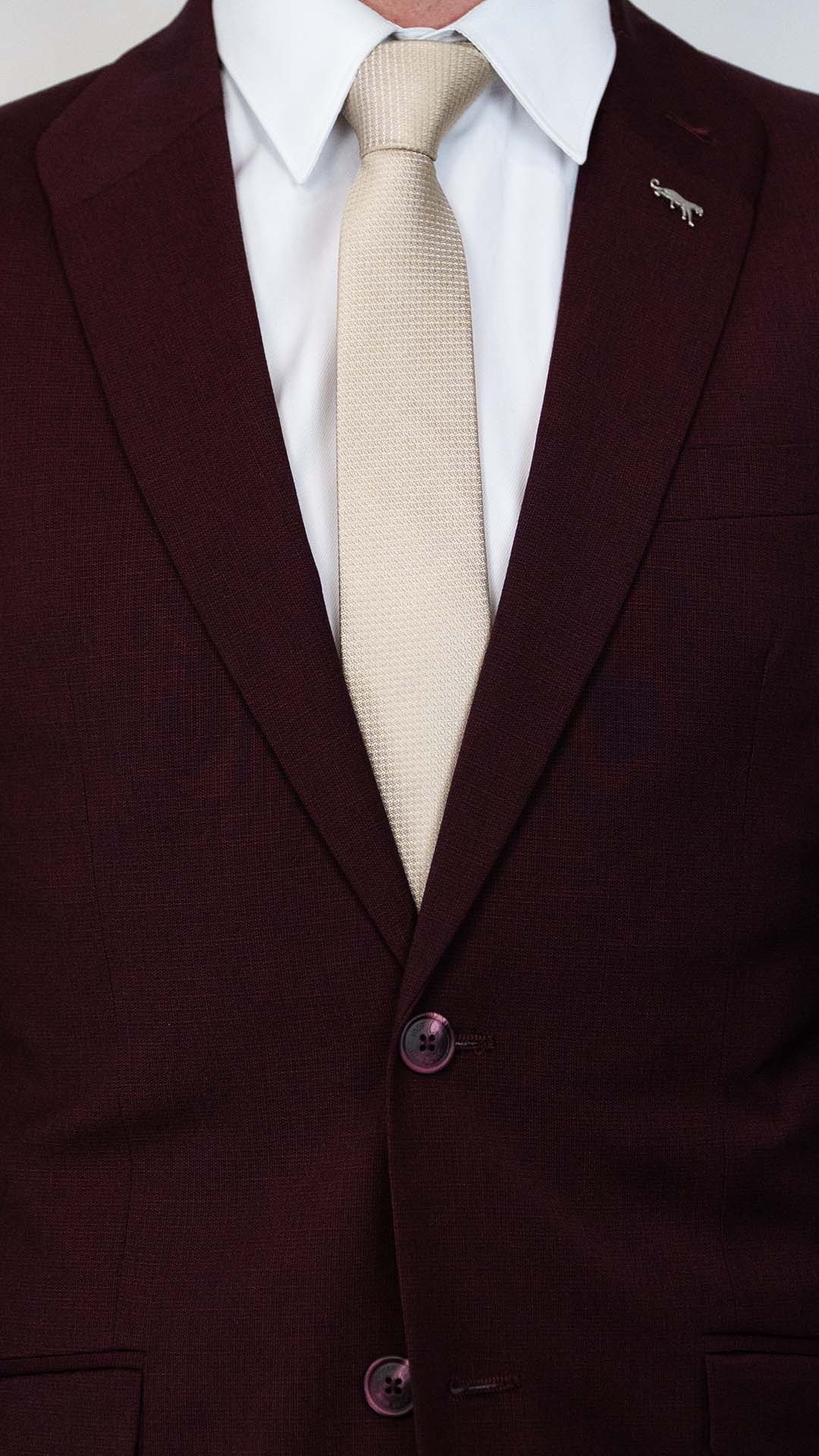 Blazer Básico Burgundy