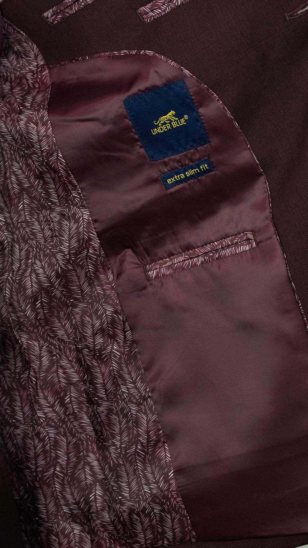 Blazer Básico Burgundy