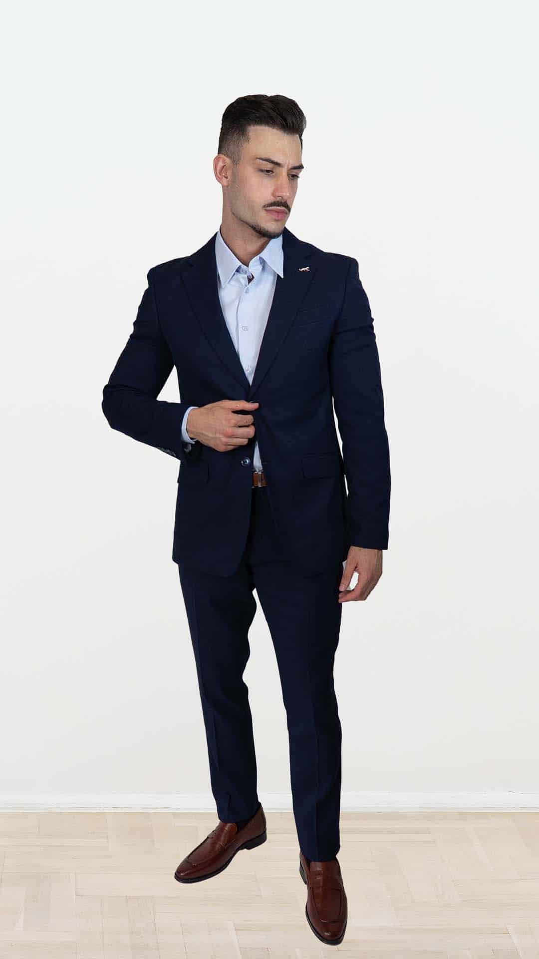 Fato Fashion Navy