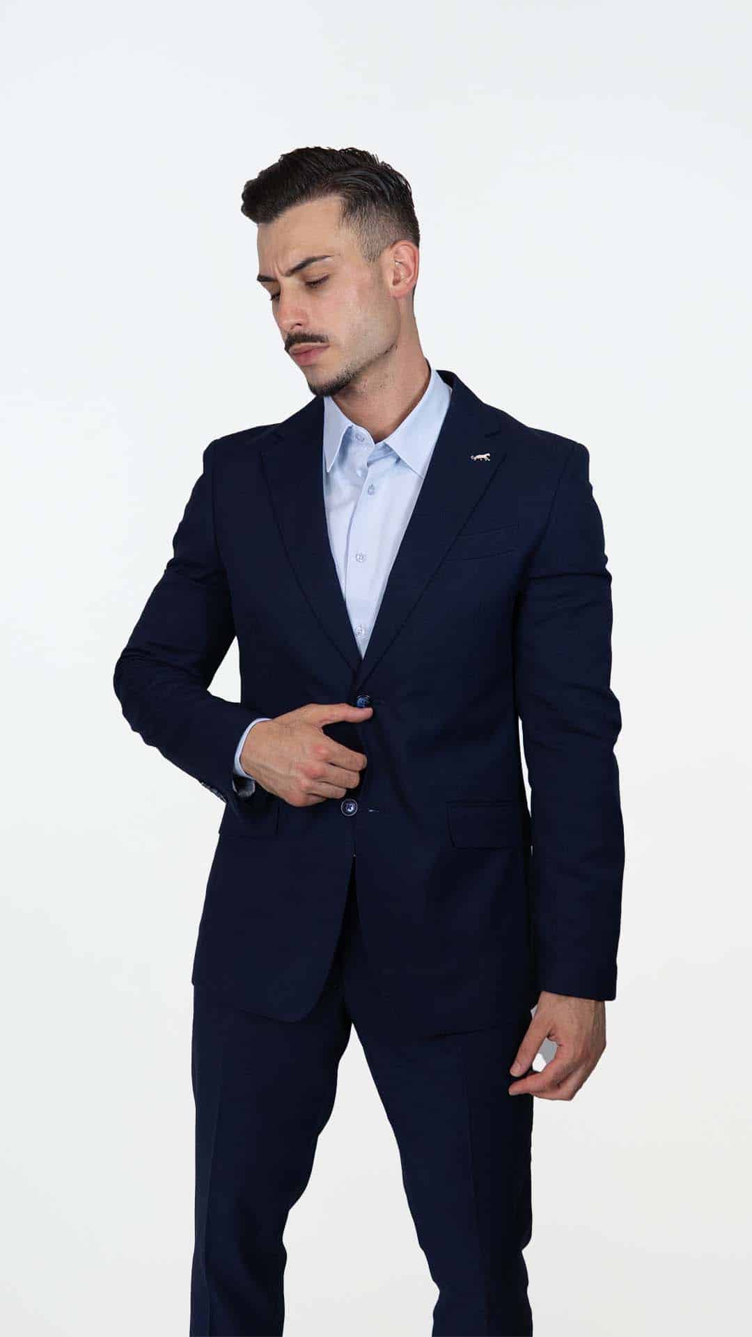 Fato Fashion Navy