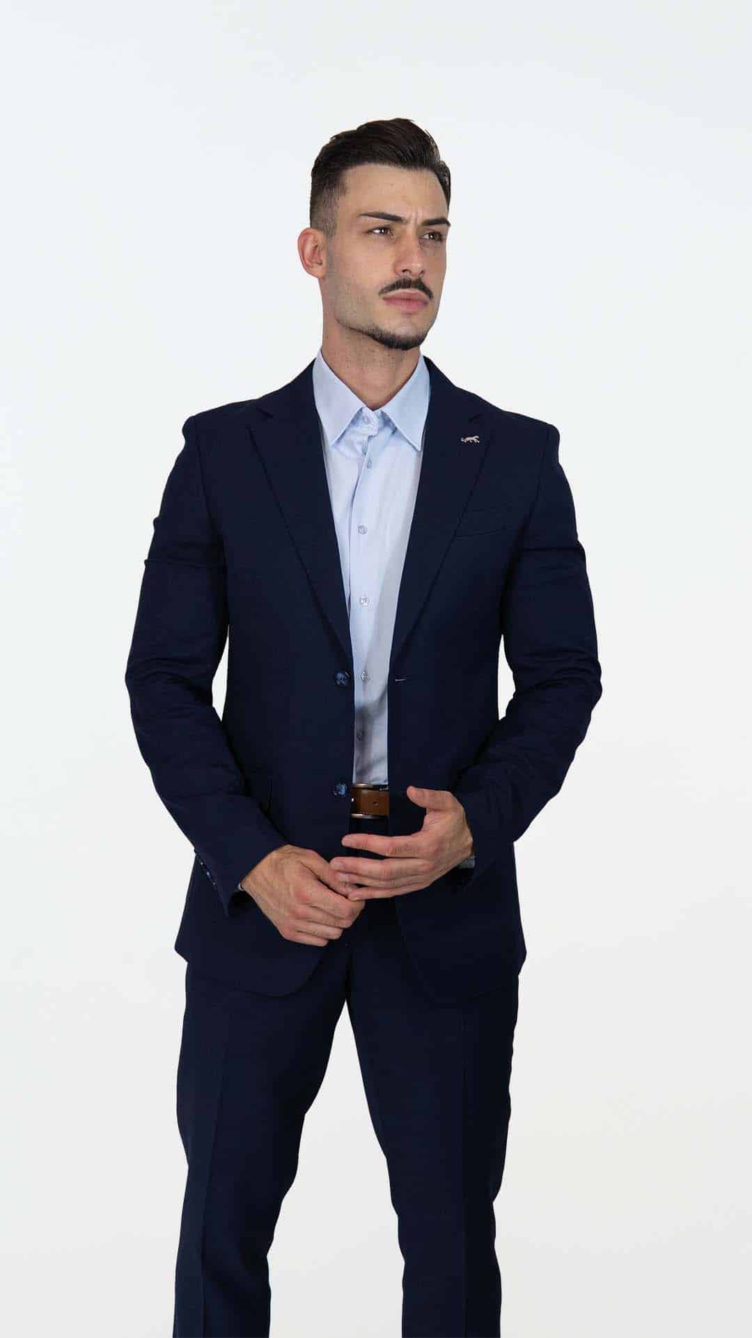 Fato Fashion Navy