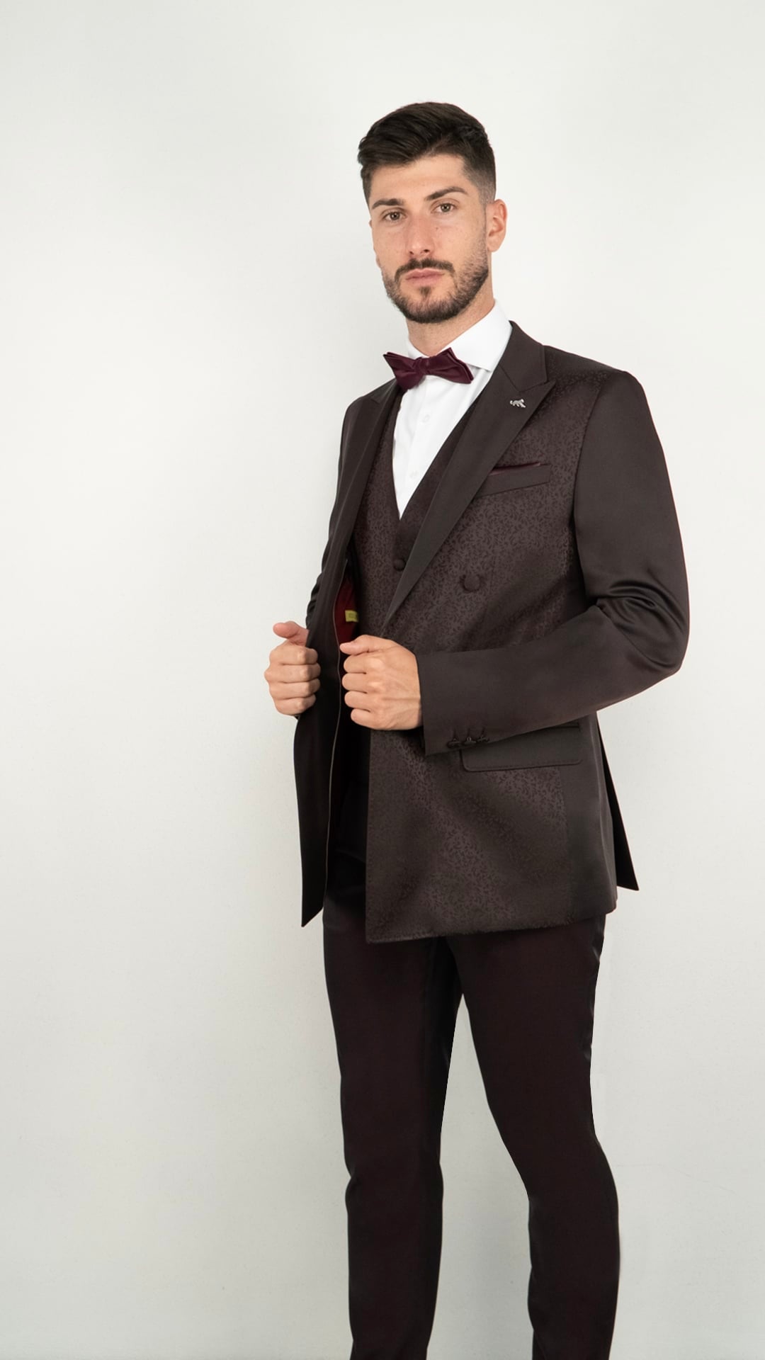 Fato de Casamento Bordeaux
