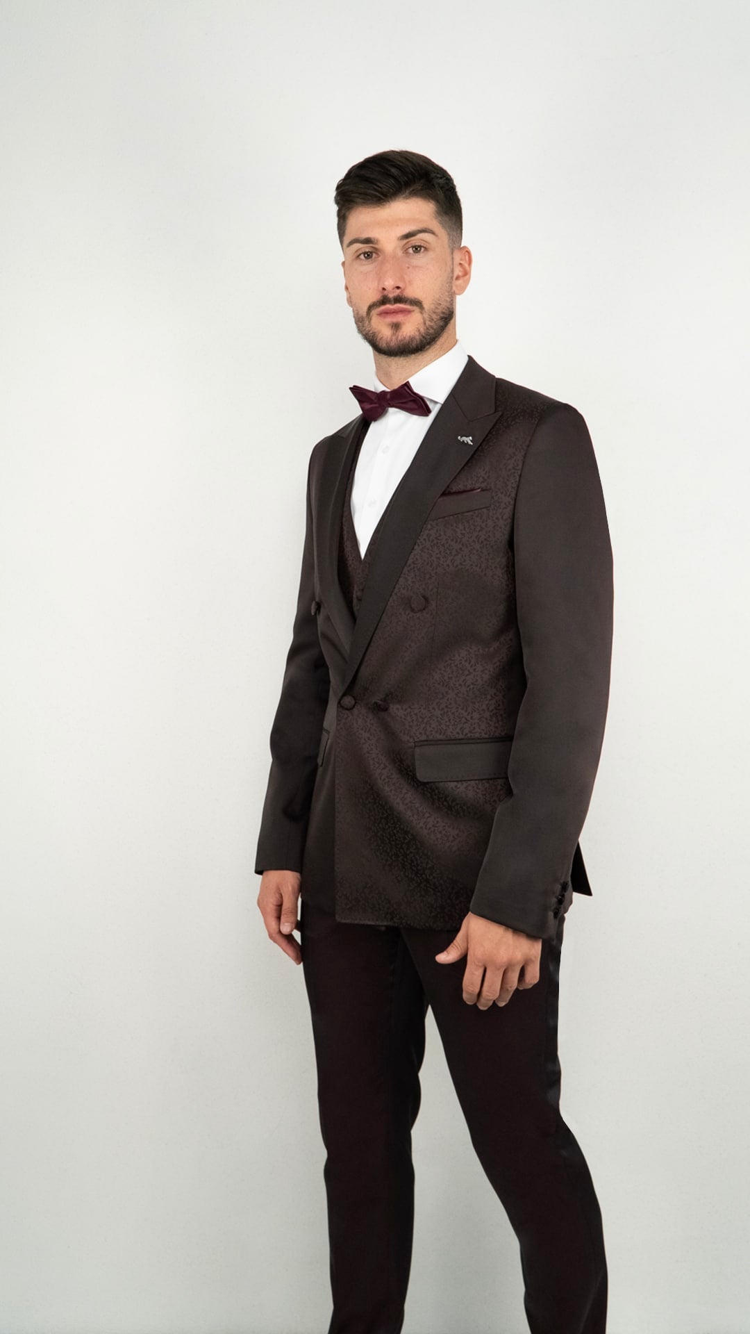 Fato de Casamento Bordeaux