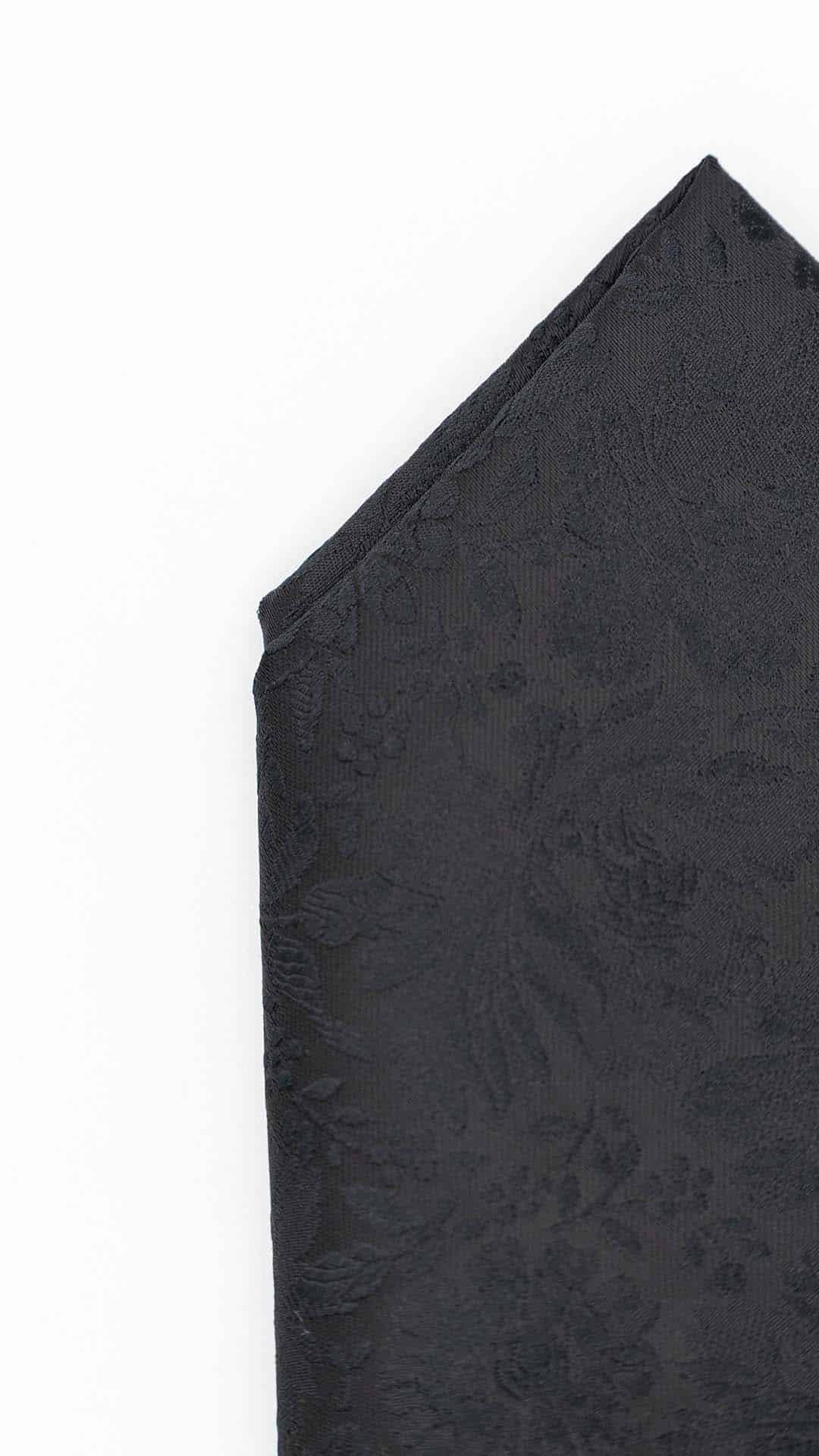 Lenço de Bolso Preto