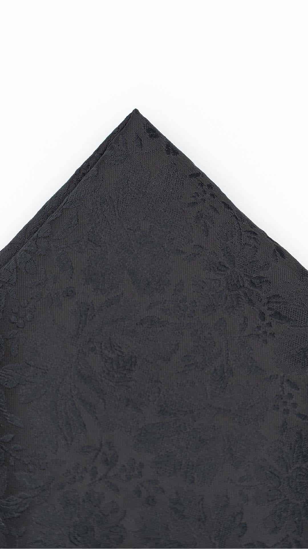 Lenço de Bolso Preto