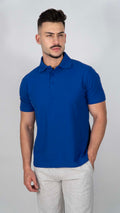 Polo Azul Liso