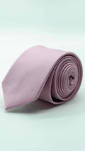 Gravata Skinny Rosa Básica