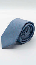 Gravata Skinny Azul Básica