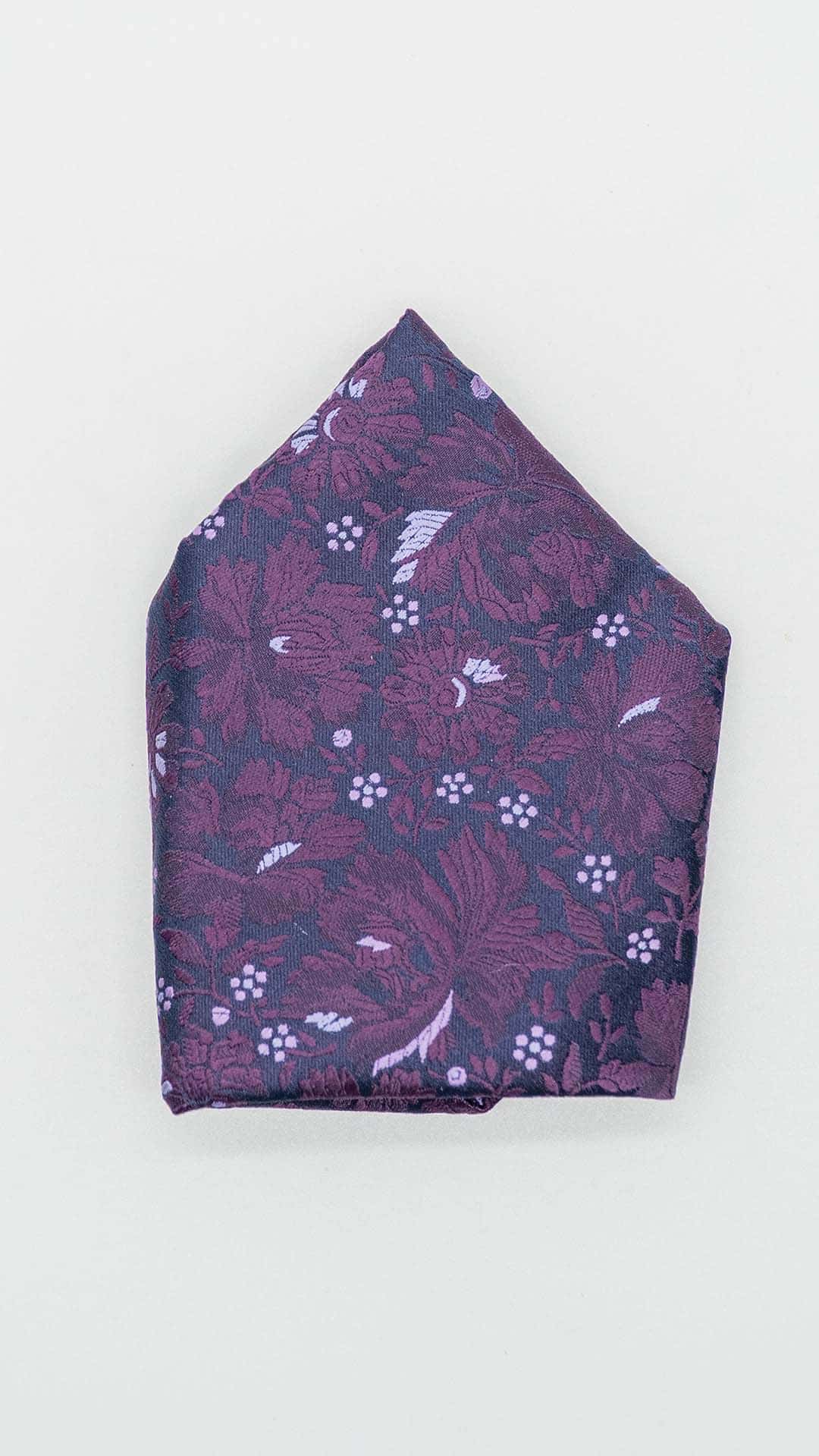 Lenço de Bolso Beringela