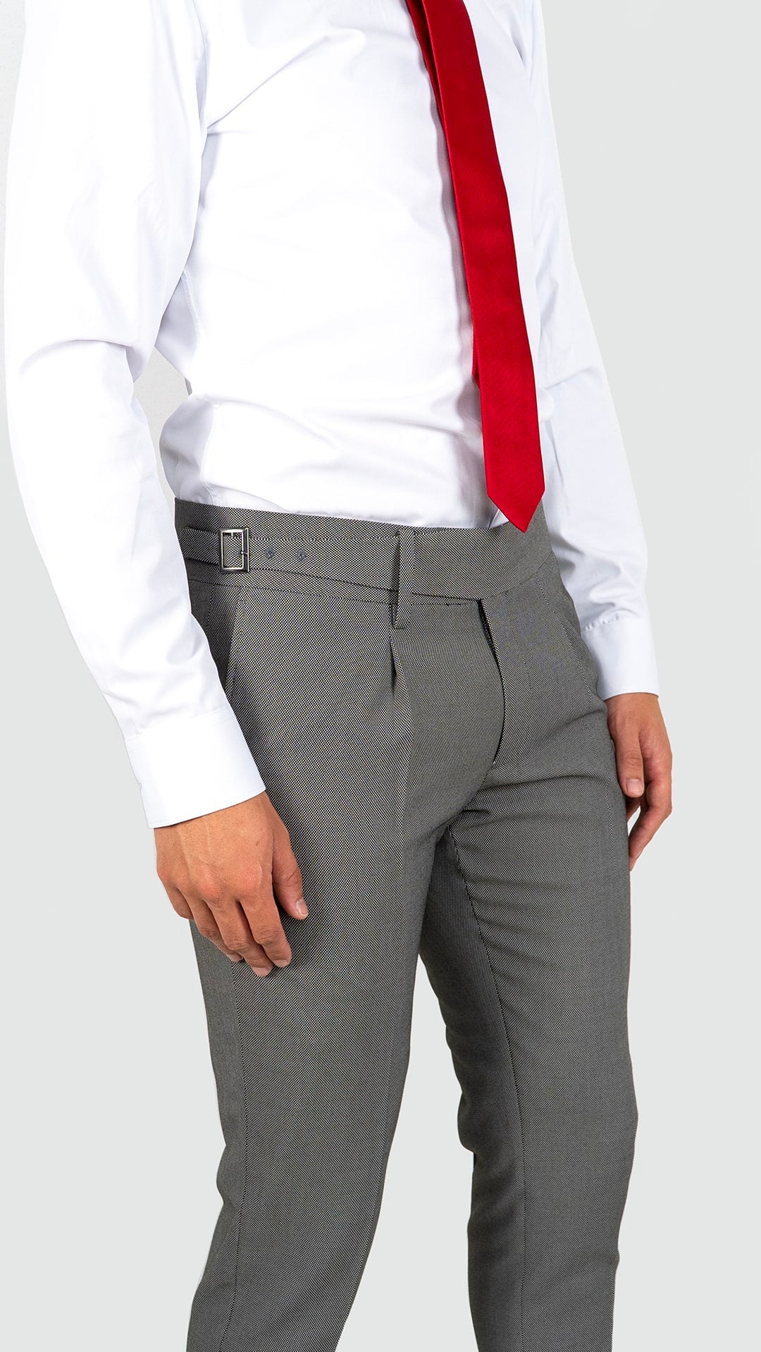 Calças com ajuste - Mix & Match 1 Grey