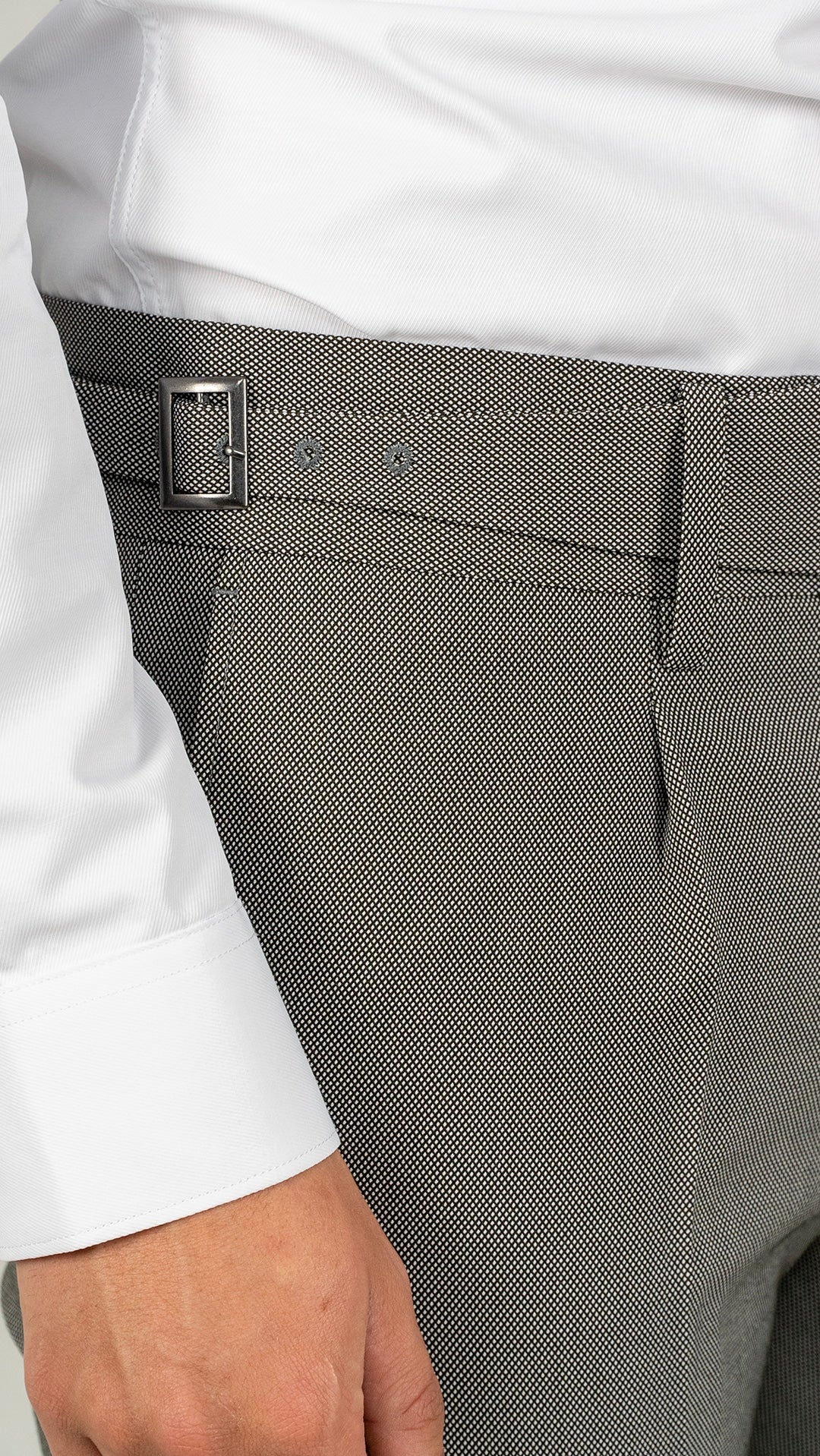 Calças com ajuste - Mix & Match 1 Grey