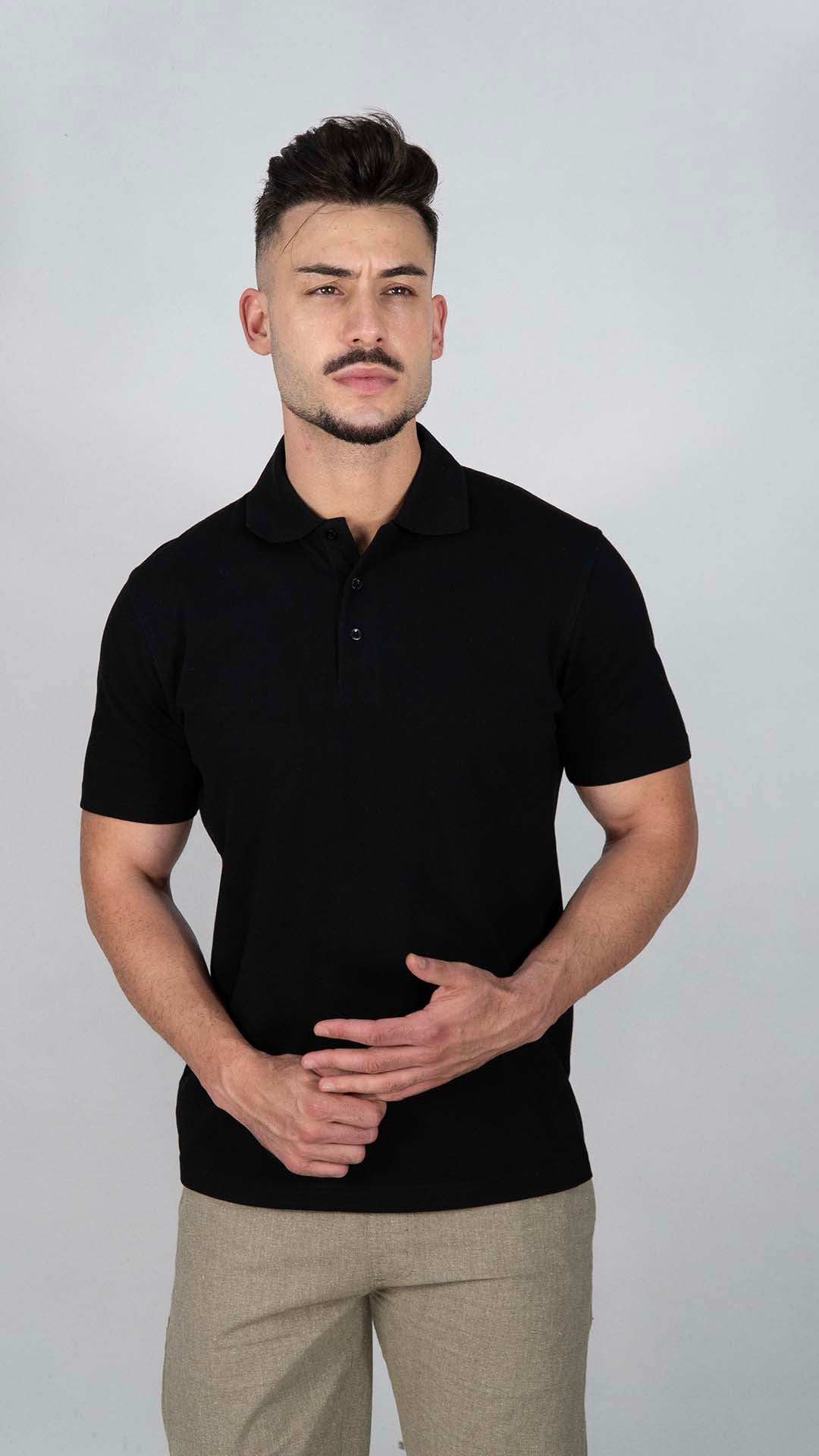 Polo Preto Liso