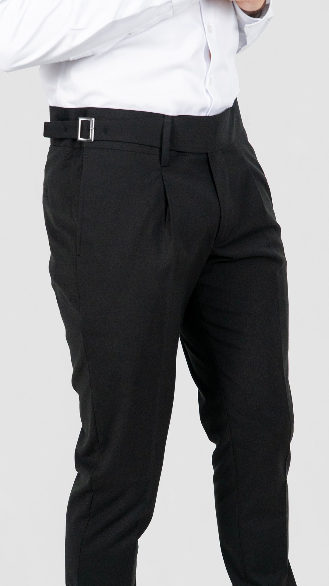 Calças com ajuste - Mix & Match Black