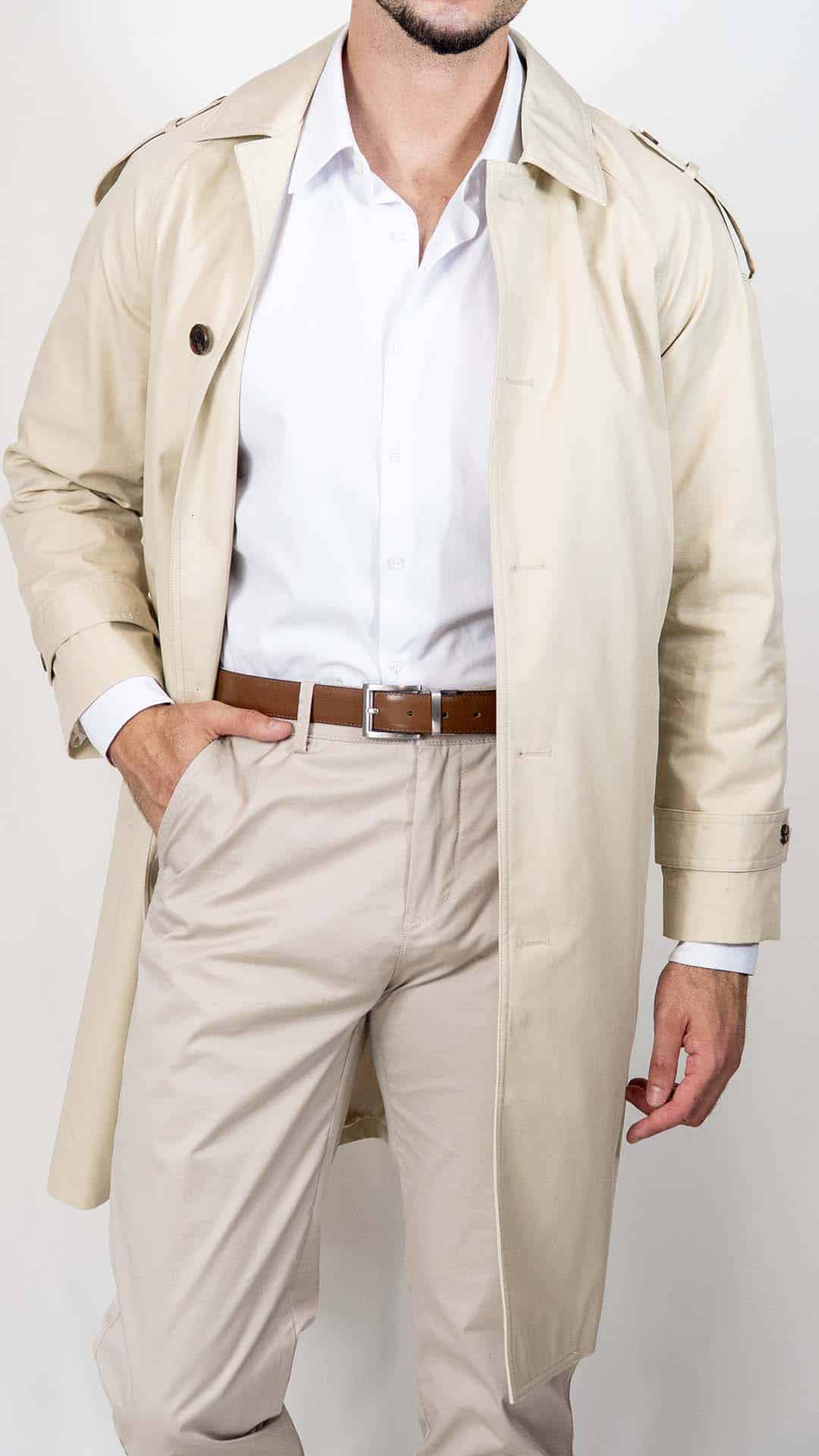 Gabardine Bege