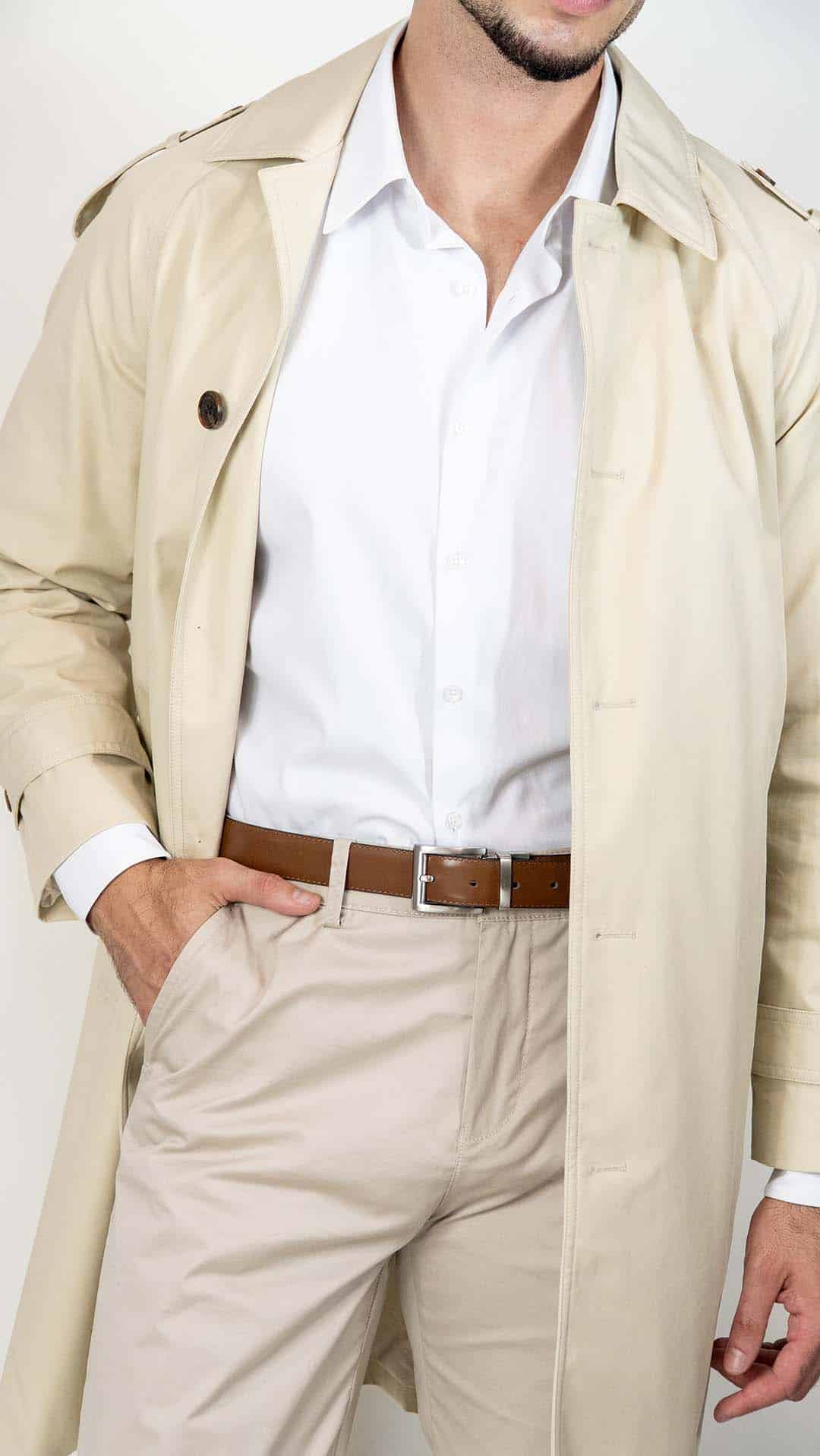 Gabardine Bege