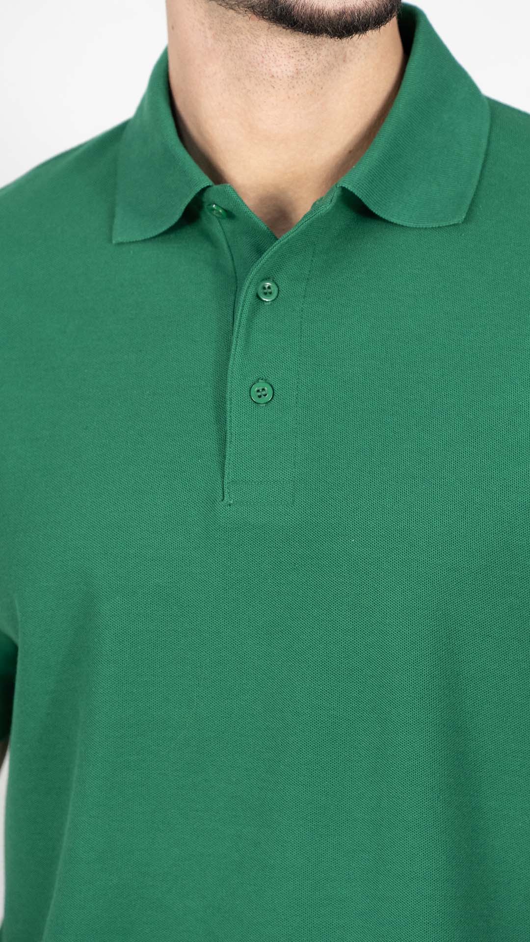 Polo Verde Liso