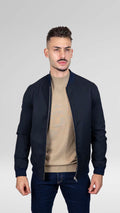 Bomber Básico Azul