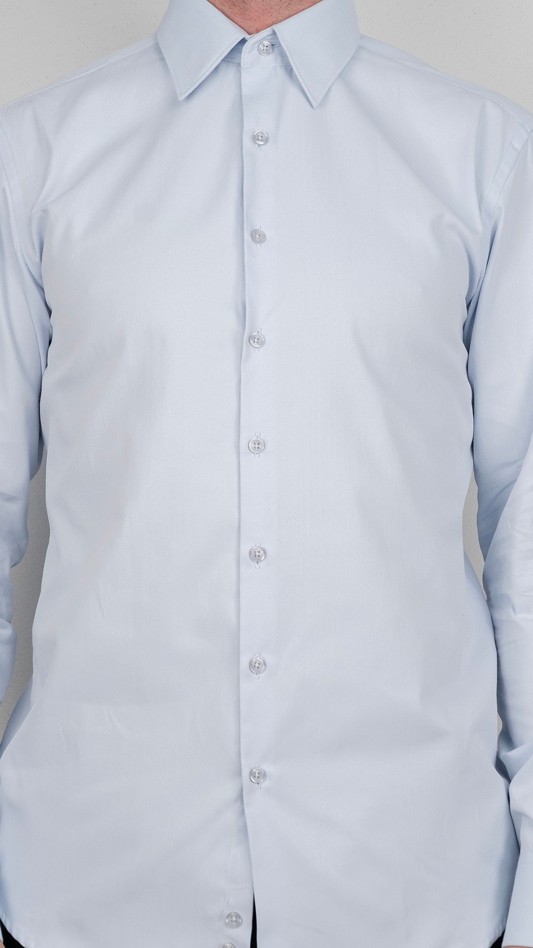 Camisa Clássica Slimfit Azul